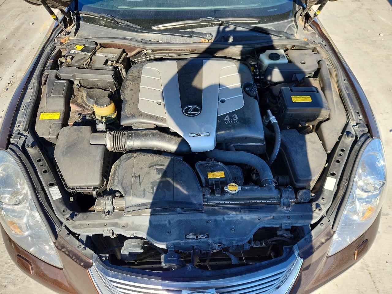2007 Lexus Sc 430 Brown vin: JTHFN45Y779013933