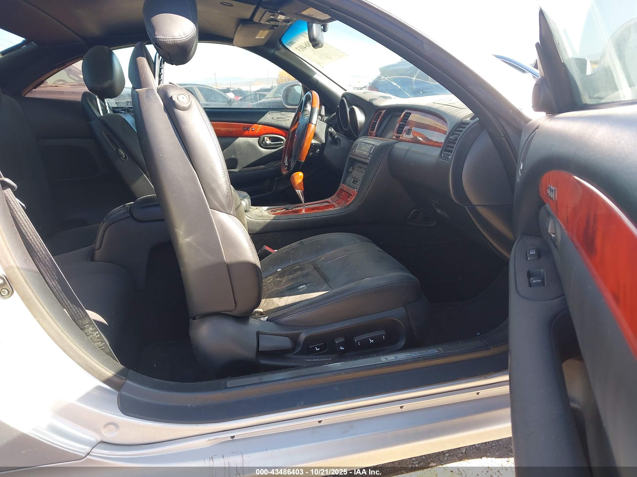 2007 Lexus Sc 430   Серебряный vin: JTHFN45Y779014130