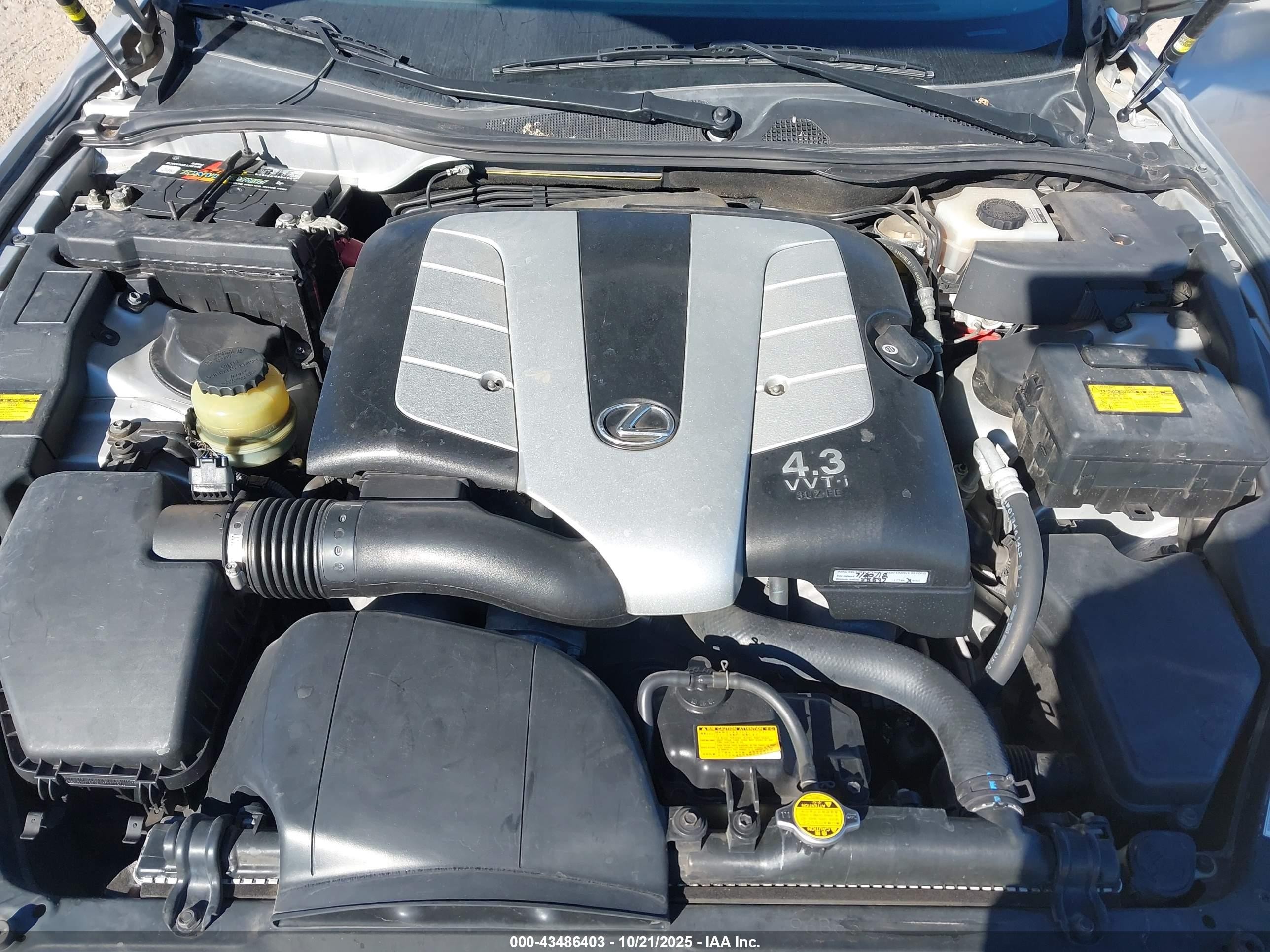 2007 Lexus Sc 430   Серебряный vin: JTHFN45Y779014130