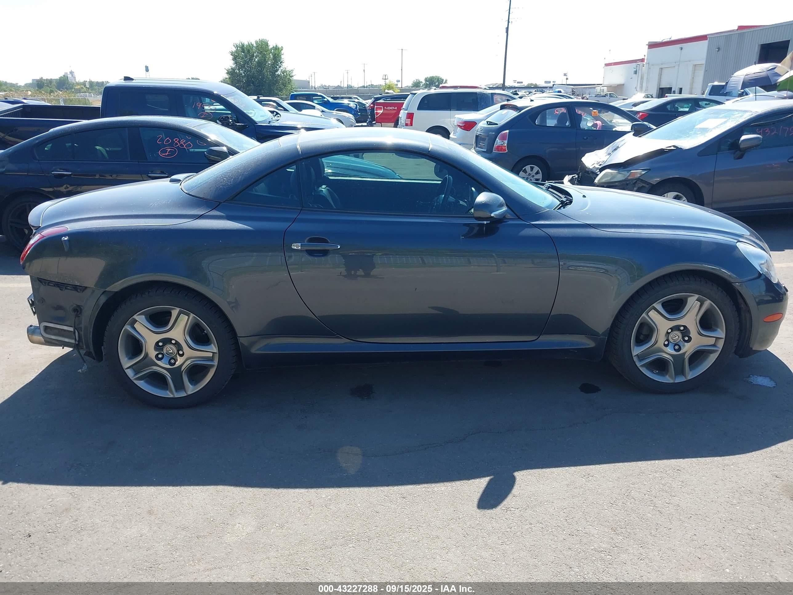 2007 Lexus Sc 430   Серый vin: JTHFN45Y779015116