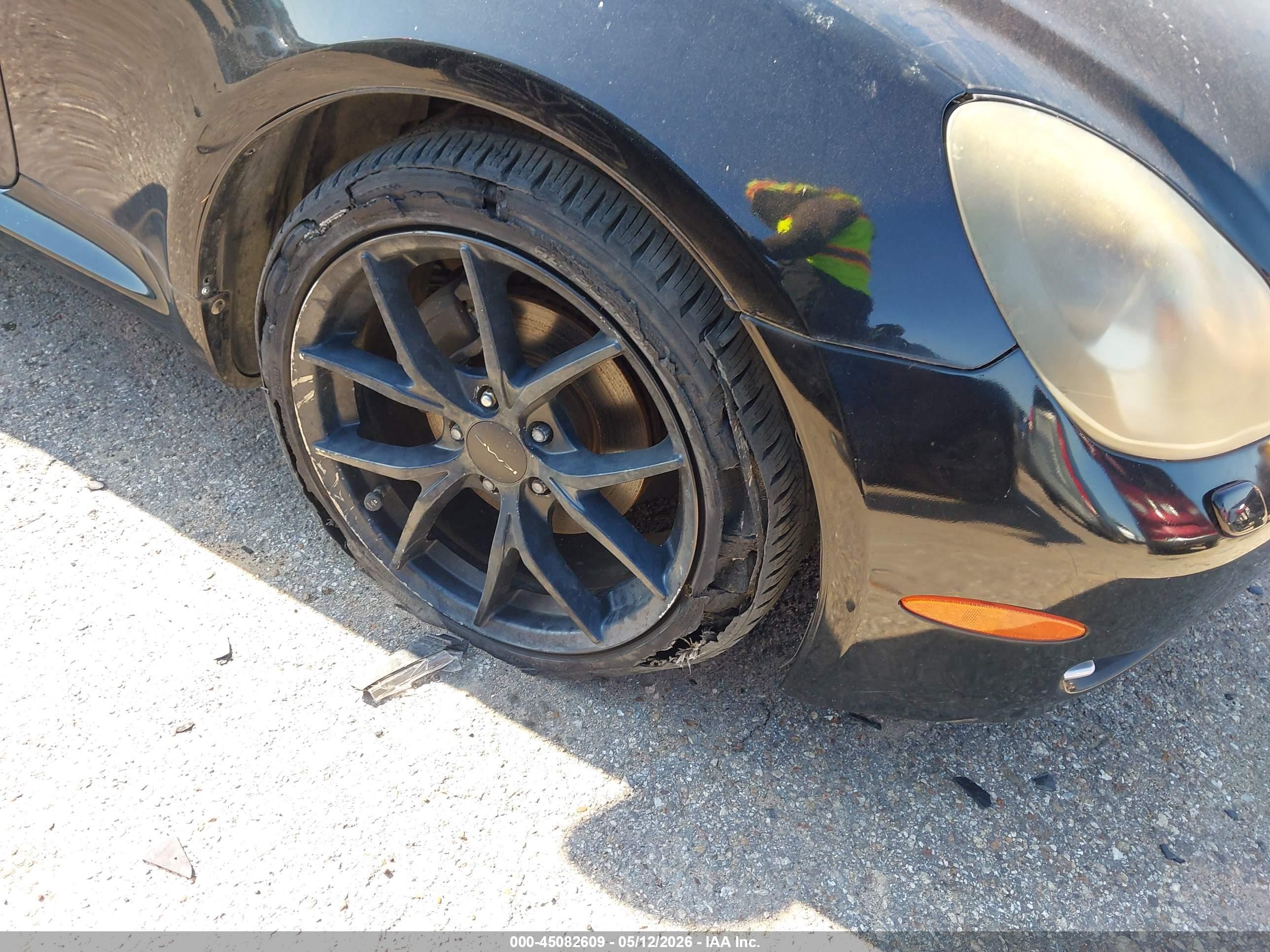 2008 Lexus Sc 430   Черный vin: JTHFN45Y789019233