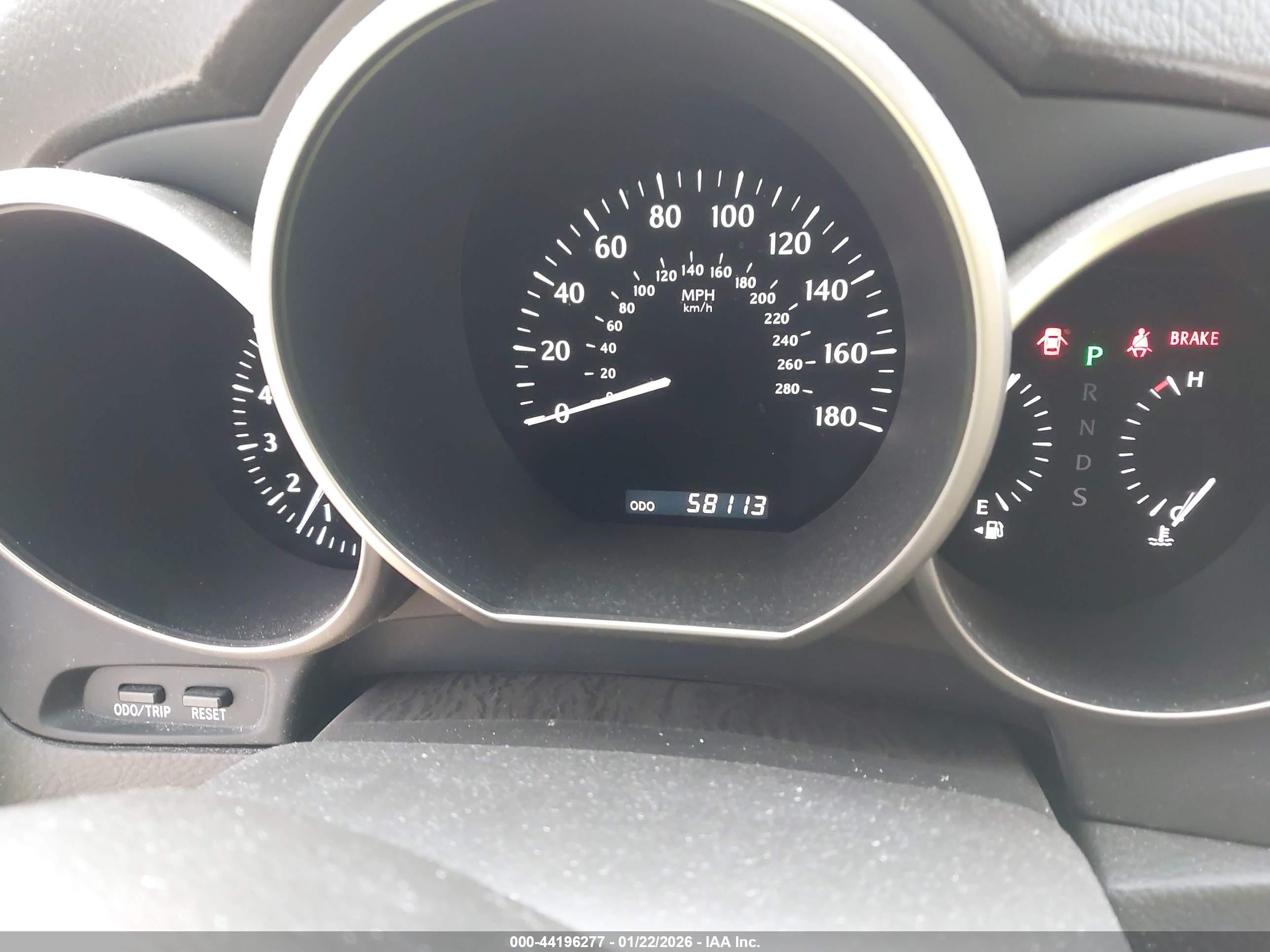 2007 Lexus Sc 430   Red vin: JTHFN45Y879015674
