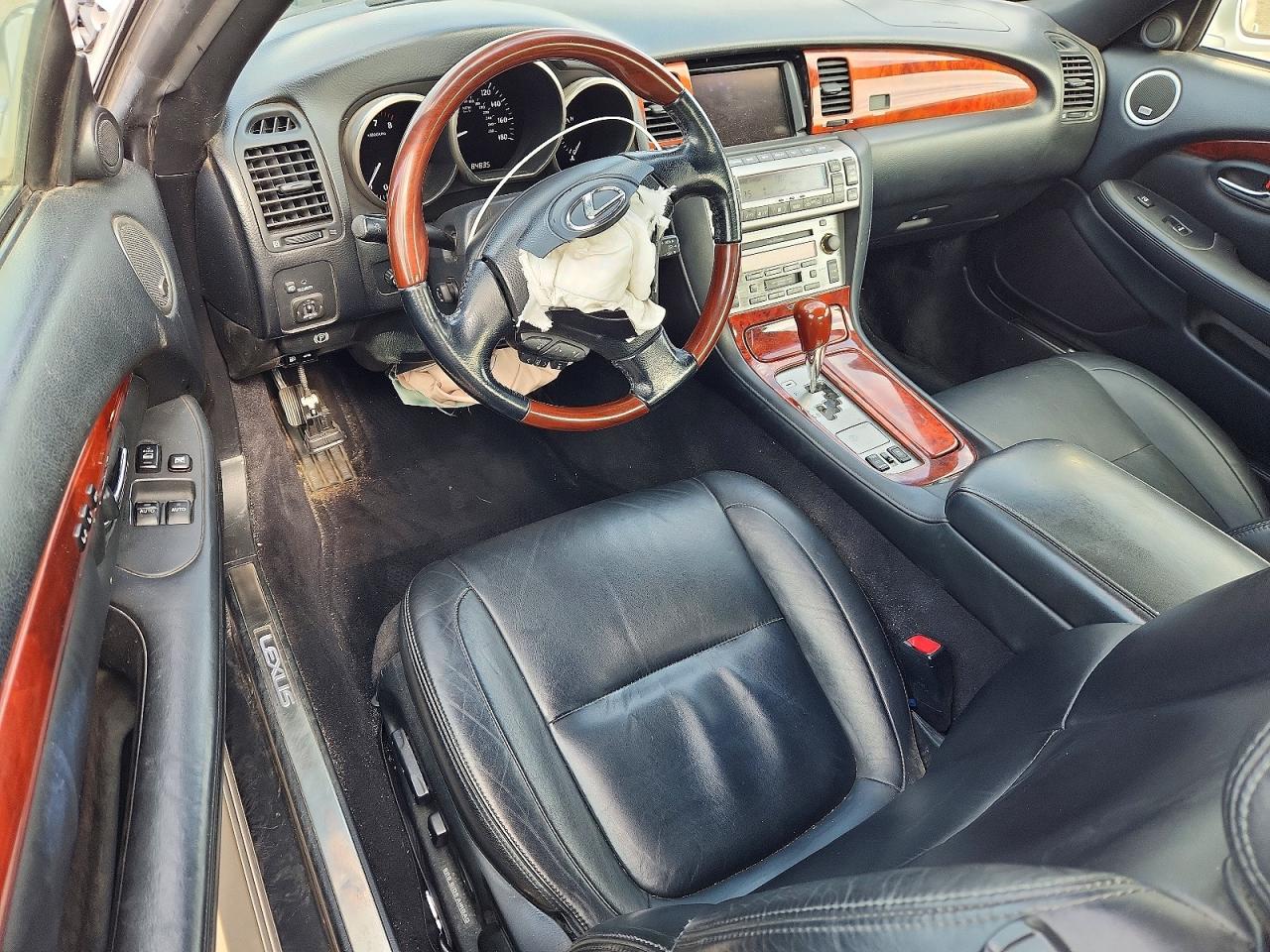 2008 Lexus Sc 430 Silver vin: JTHFN45Y889017927