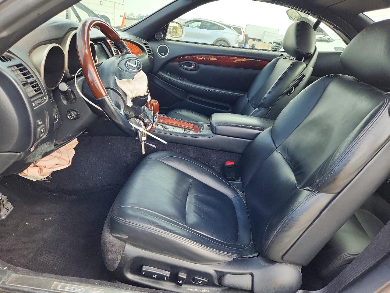 2008 Lexus Sc 430 Silver vin: JTHFN45Y889017927