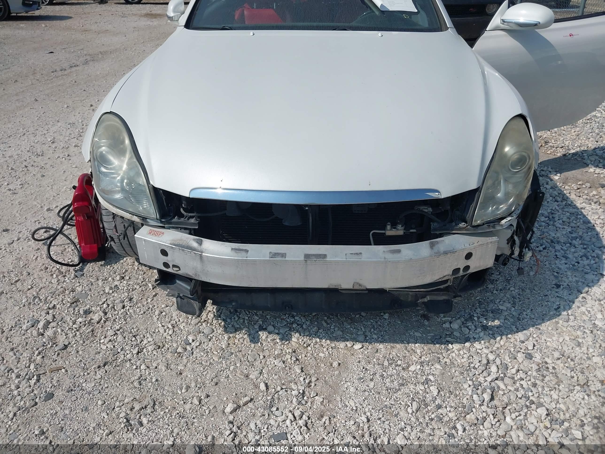 2007 Lexus Sc 430   Белый vin: JTHFN45Y979010340