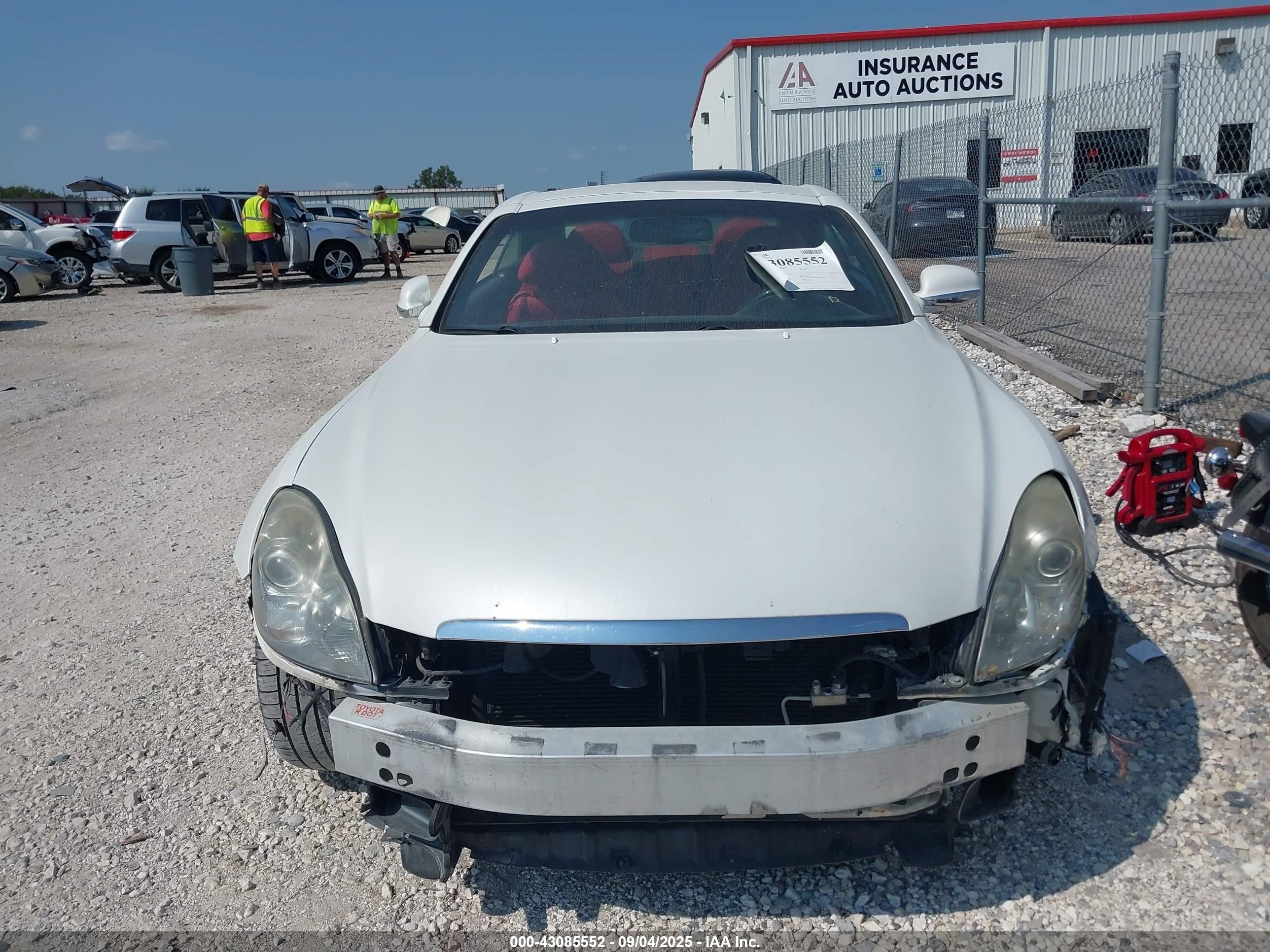 2007 Lexus Sc 430   Белый vin: JTHFN45Y979010340