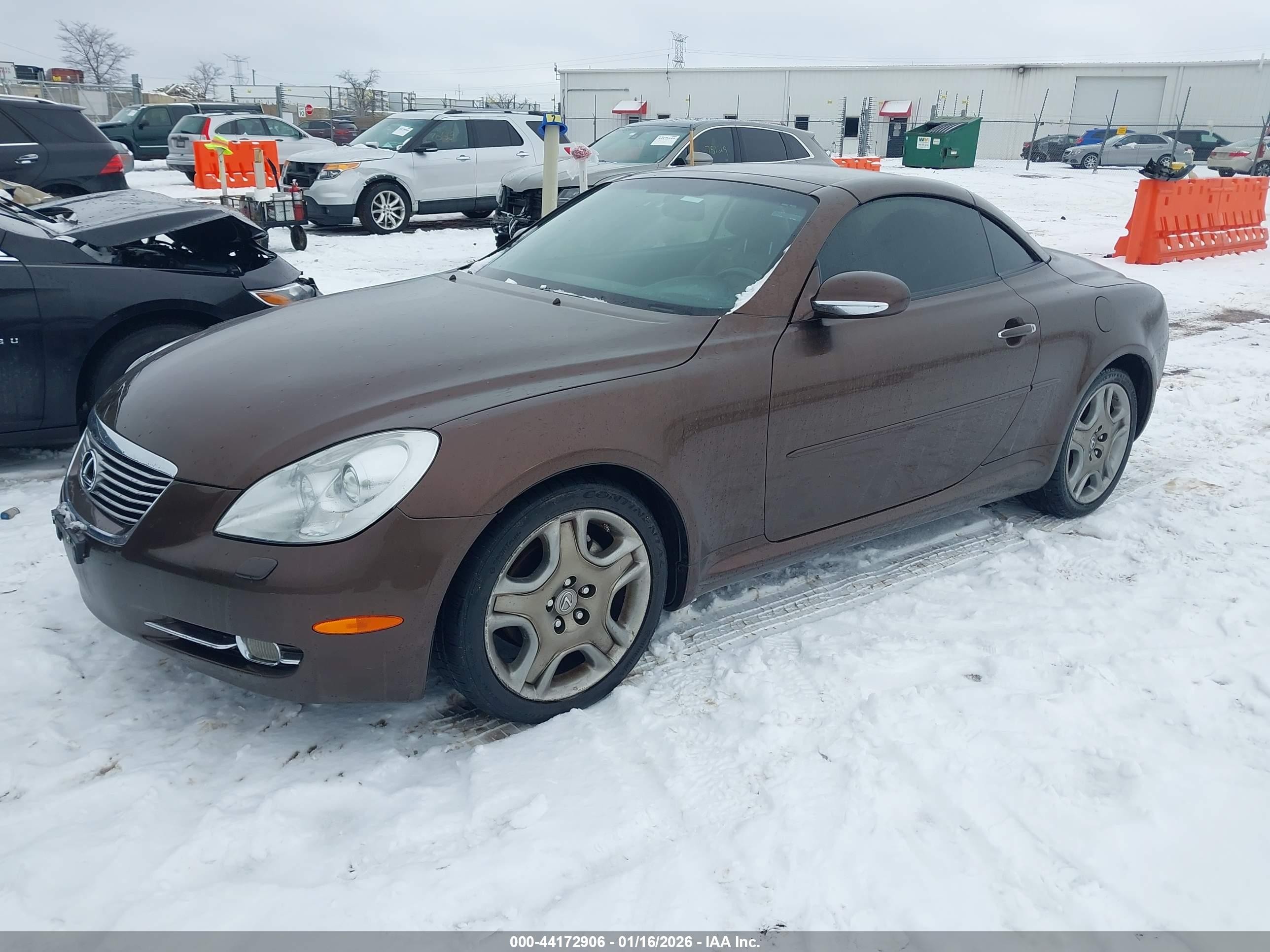 2007 Lexus Sc 430   Brown vin: JTHFN45Y979014890
