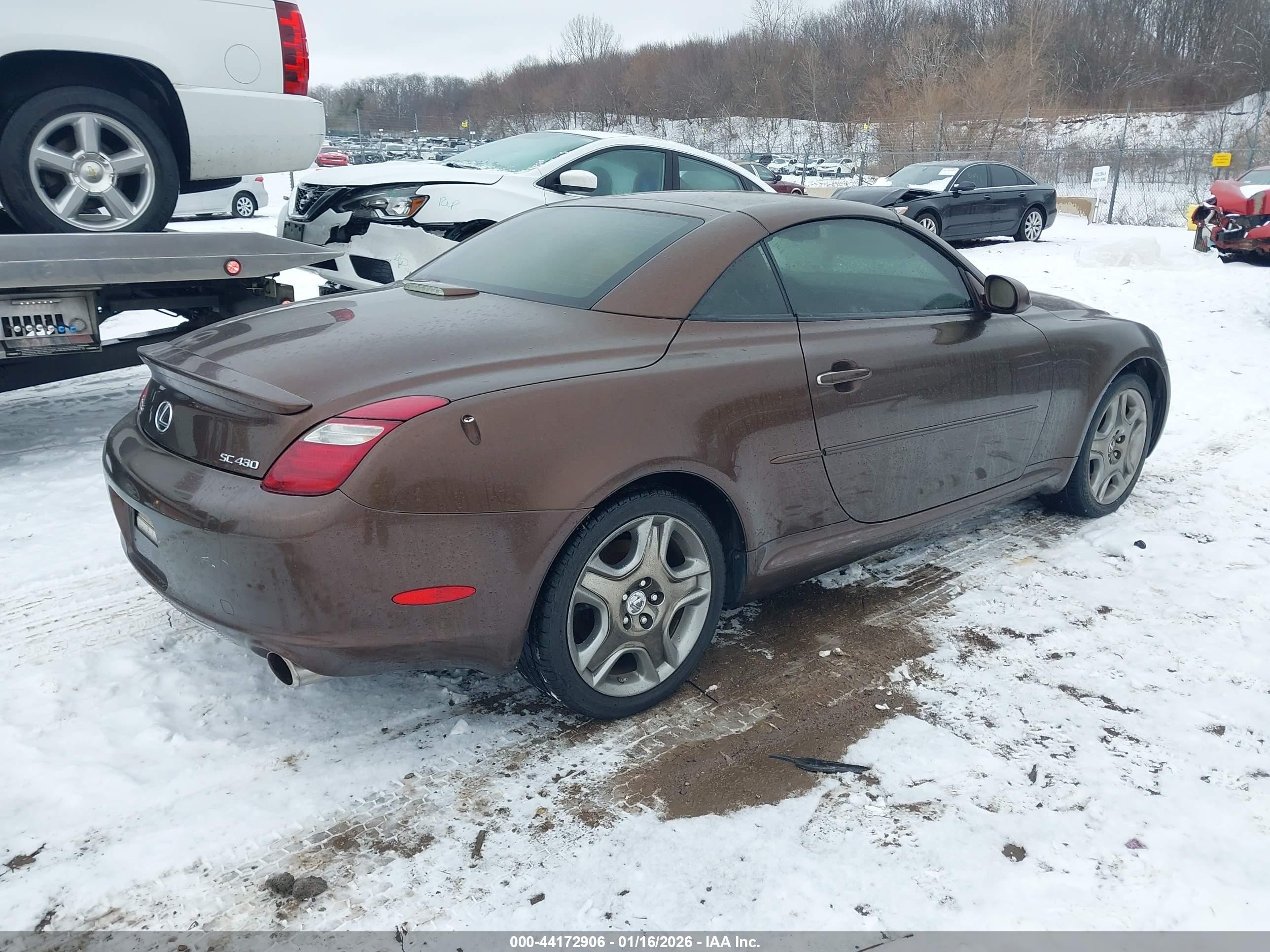 2007 Lexus Sc 430   Brown vin: JTHFN45Y979014890