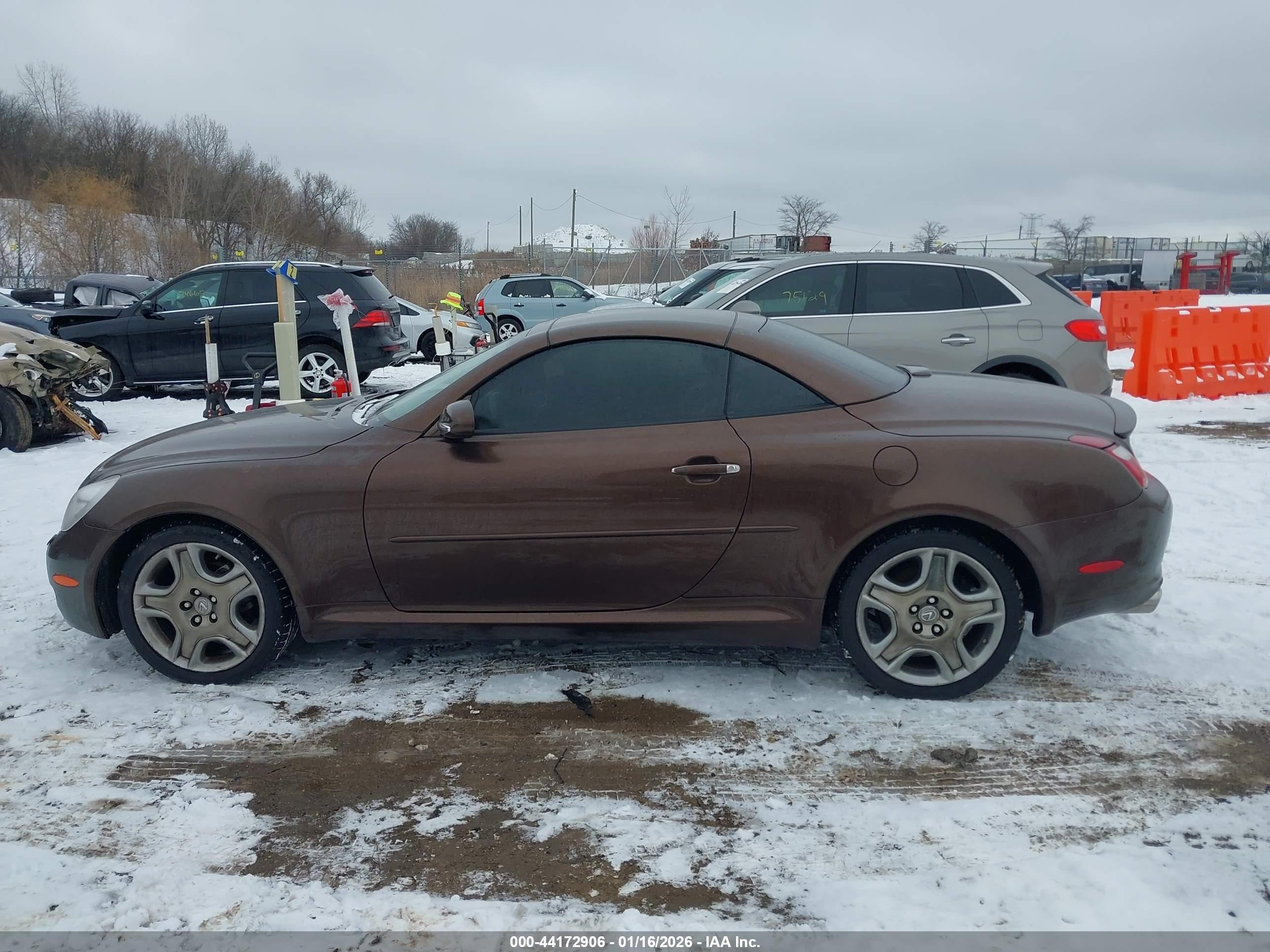 2007 Lexus Sc 430   Brown vin: JTHFN45Y979014890
