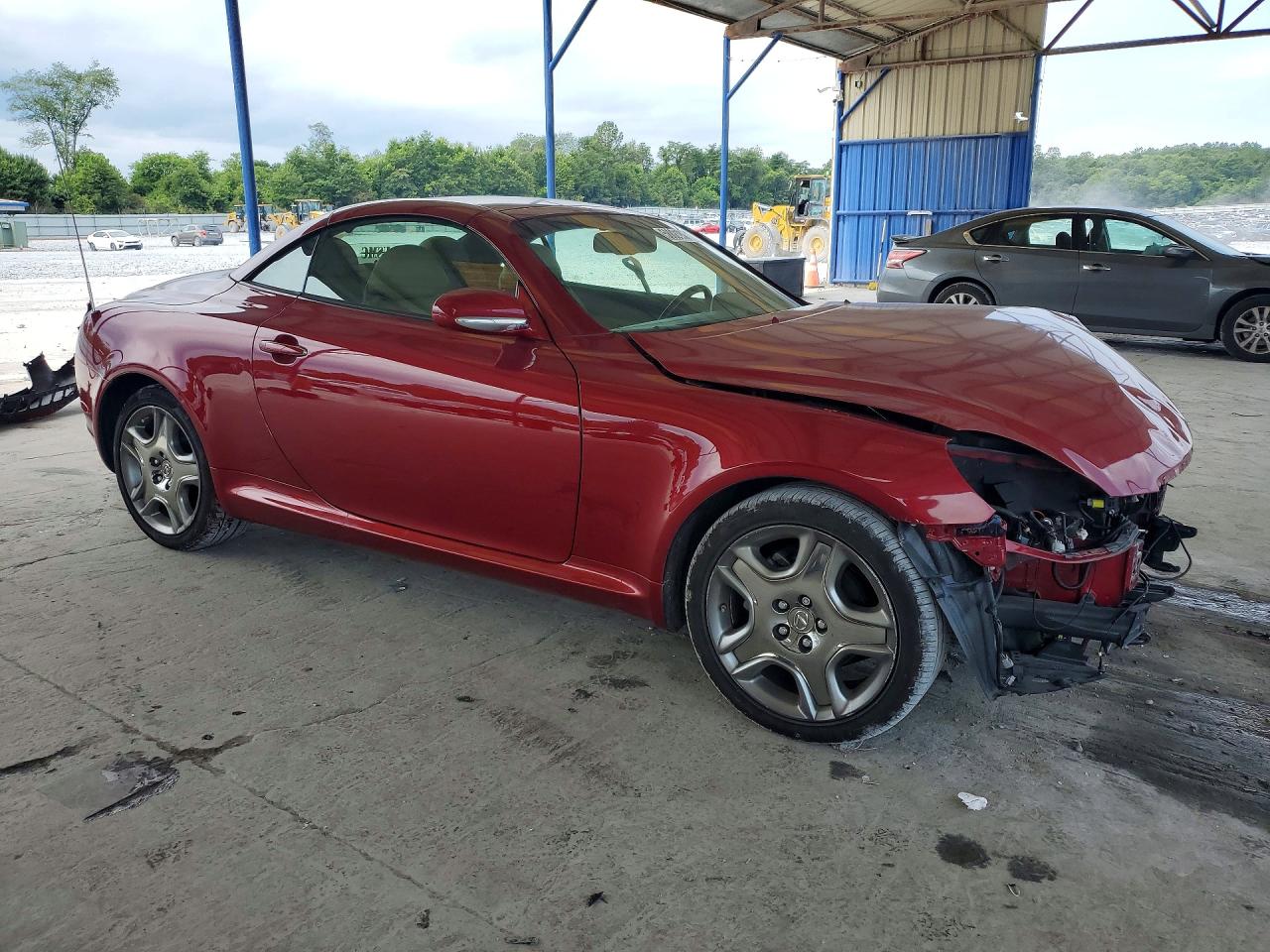 2008 Lexus Sc 430 Red vin: JTHFN45Y989018004
