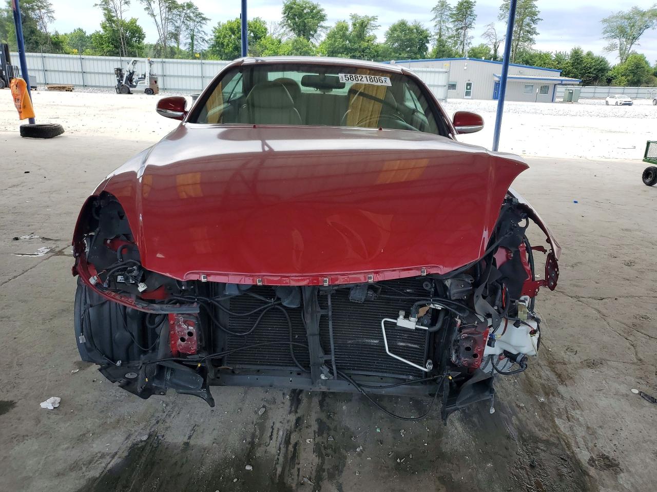 2008 Lexus Sc 430 Red vin: JTHFN45Y989018004