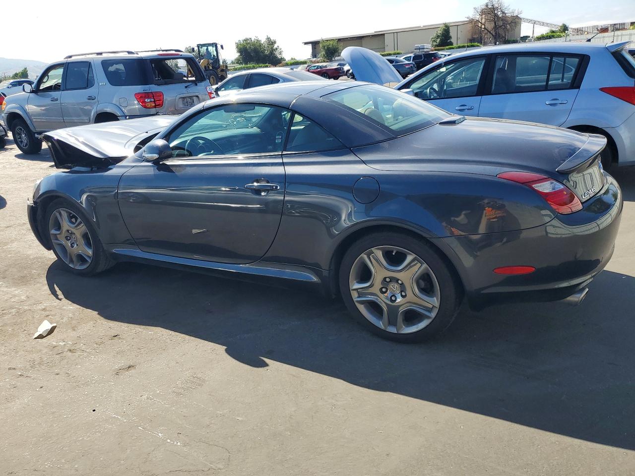 2008 Lexus Sc 430 Charcoal vin: JTHFN45Y989018178