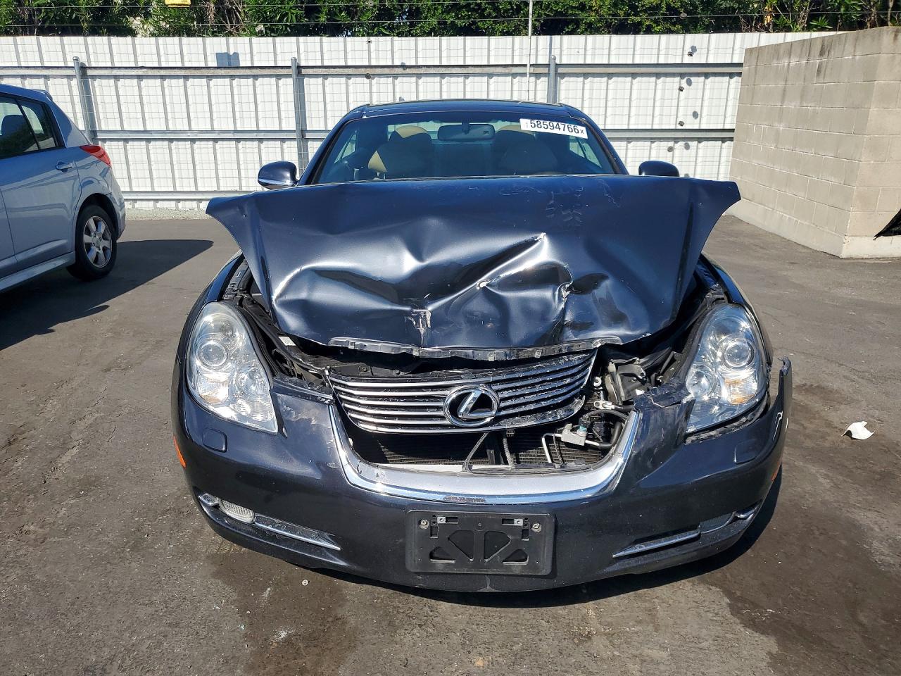2008 Lexus Sc 430 Charcoal vin: JTHFN45Y989018178