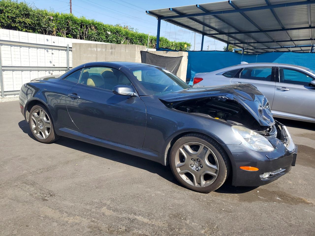 2008 Lexus Sc 430 Charcoal vin: JTHFN45Y989018178