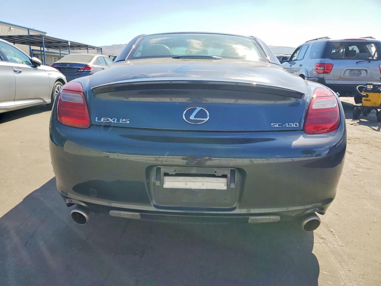 2008 Lexus Sc 430 Charcoal vin: JTHFN45Y989018178