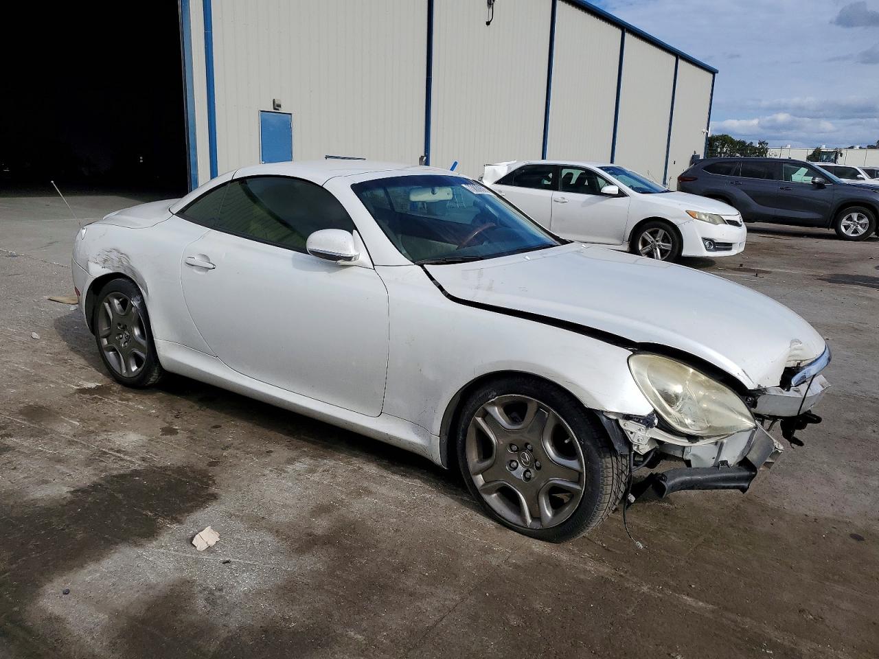 2008 Lexus Sc 430 White vin: JTHFN45Y989018522