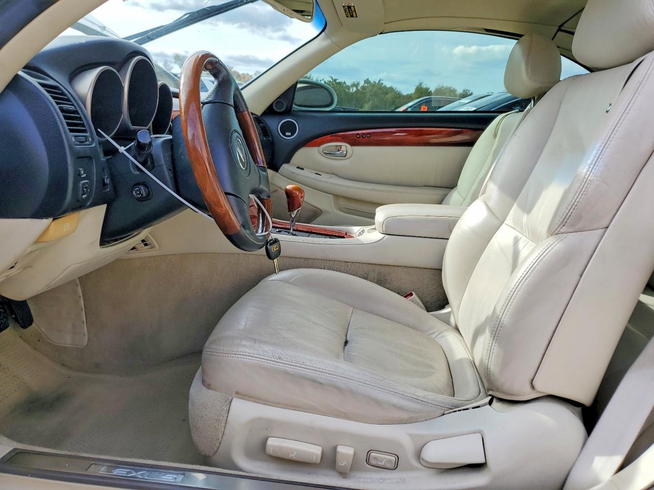 2008 Lexus Sc 430 White vin: JTHFN45Y989018522