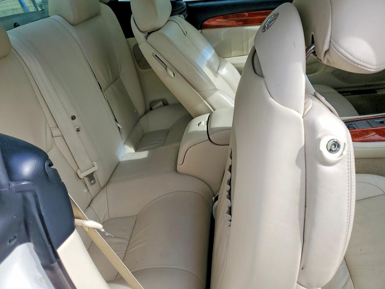 2008 Lexus Sc 430 White vin: JTHFN45Y989018522