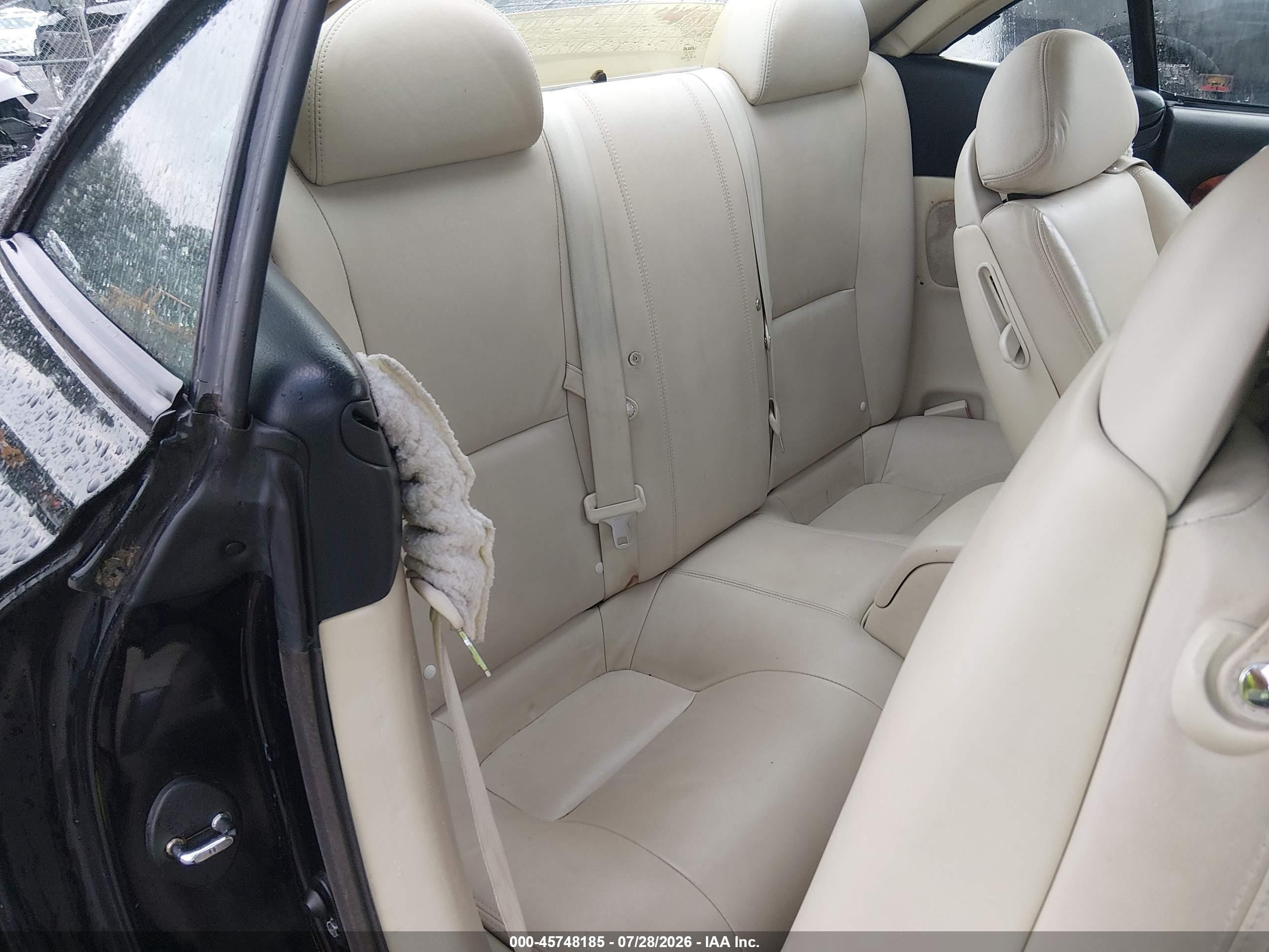 2007 Lexus Sc 430 Черный vin: JTHFN45YX79012565