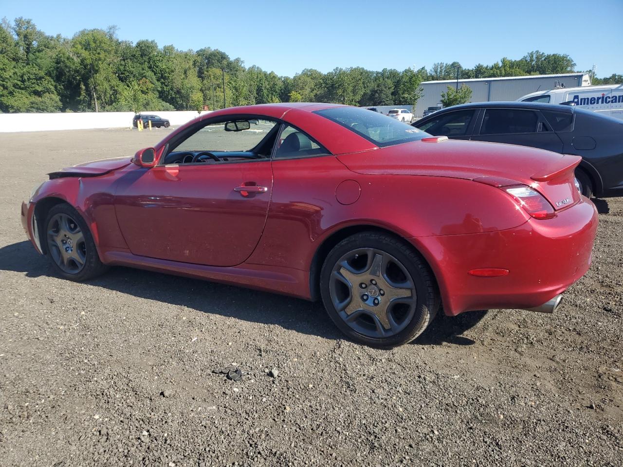 2008 Lexus Sc 430 Burgundy vin: JTHFN45YX89019498