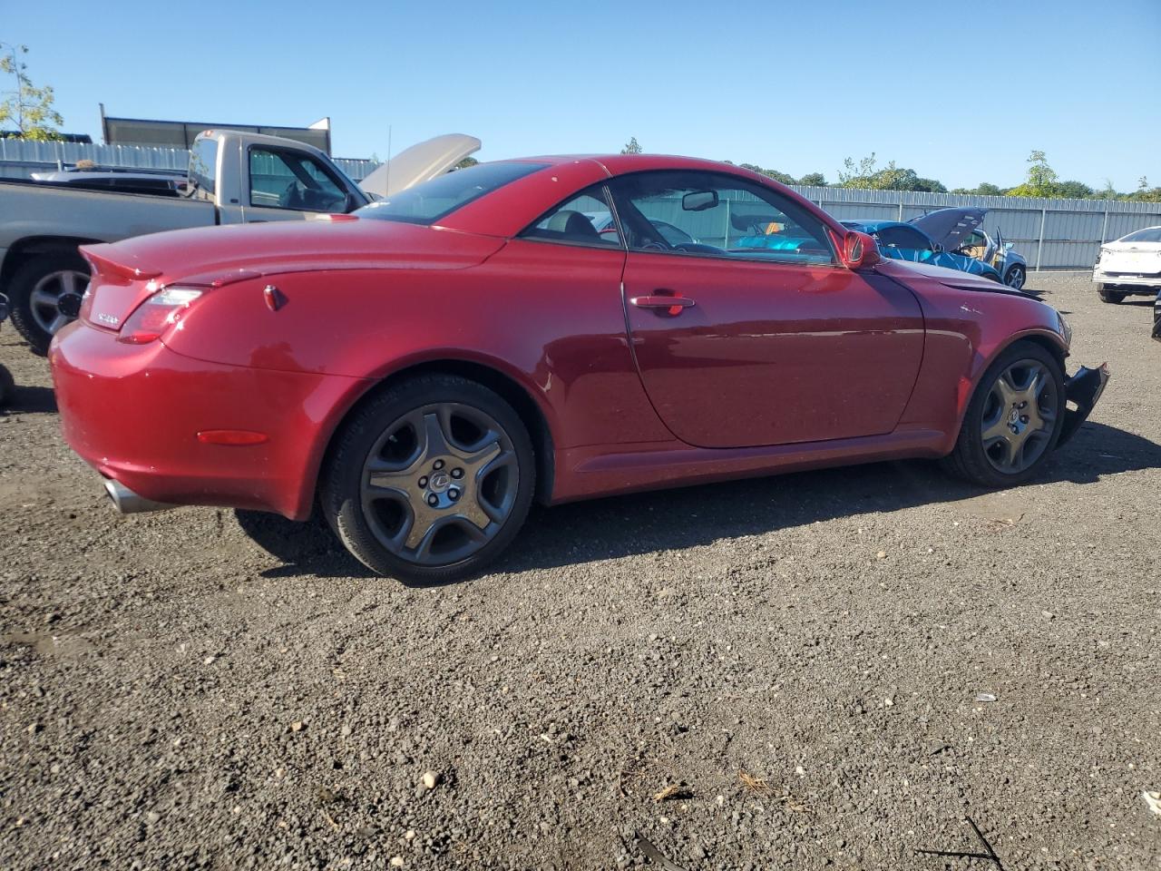 2008 Lexus Sc 430 Burgundy vin: JTHFN45YX89019498
