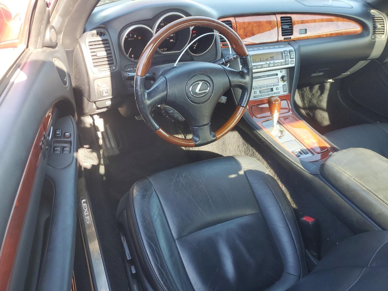 2008 Lexus Sc 430 Burgundy vin: JTHFN45YX89019498