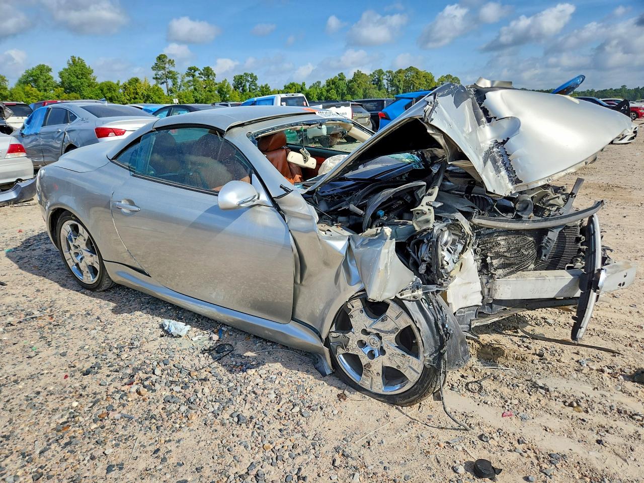 2002 Lexus Sc 430 Silver vin: JTHFN48Y020002040