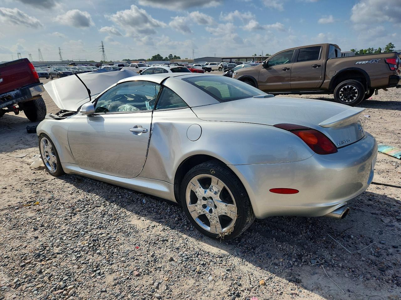 2002 Lexus Sc 430 Silver vin: JTHFN48Y020002040