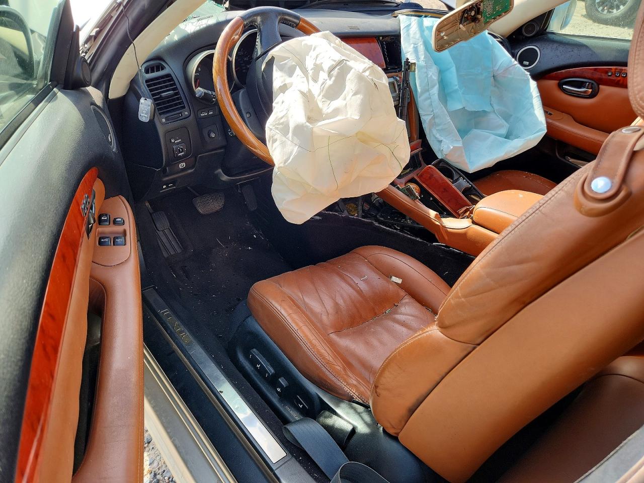 2002 Lexus Sc 430 Silver vin: JTHFN48Y020002040