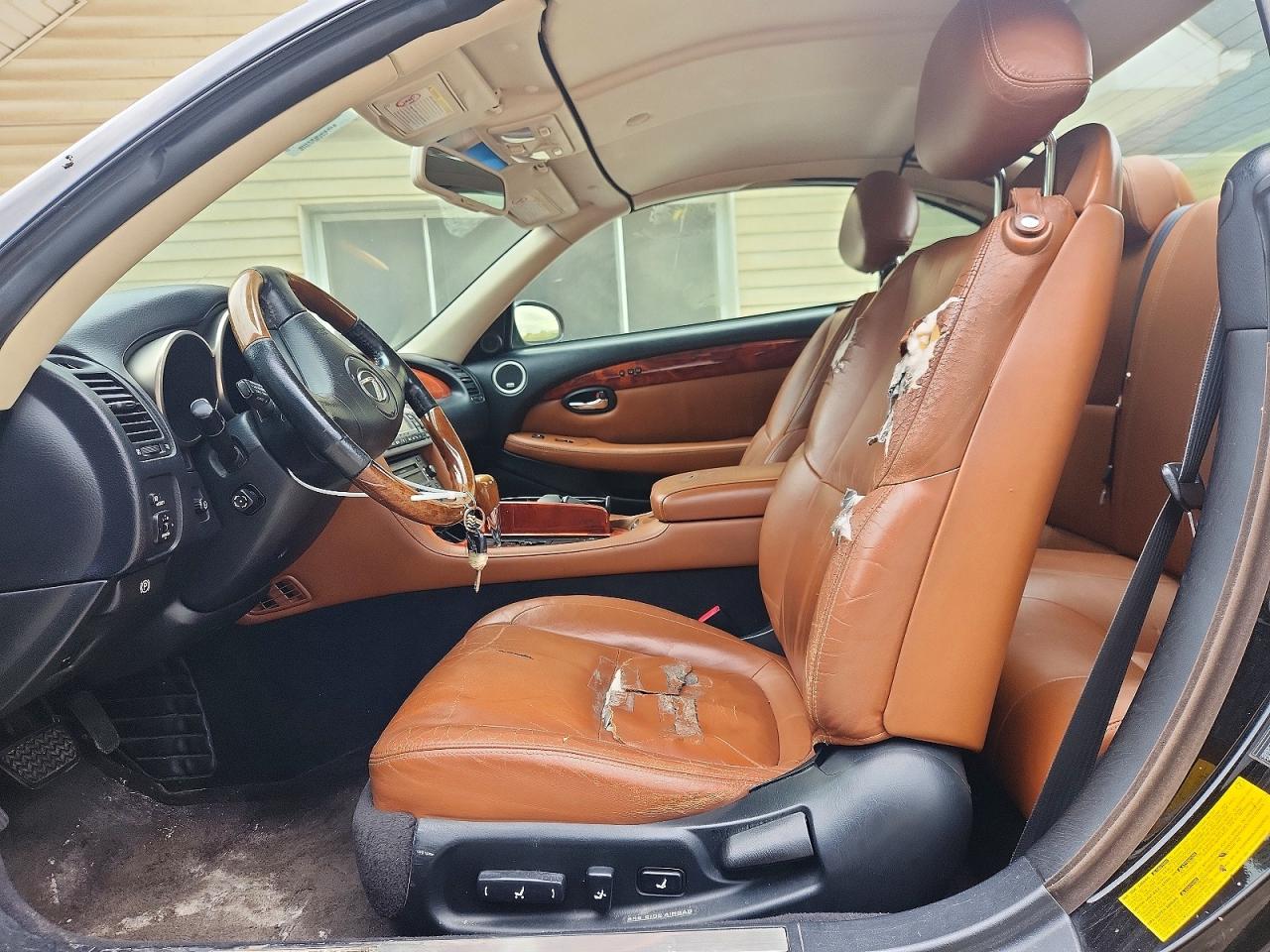 2002 Lexus Sc 430 Black vin: JTHFN48Y020003267