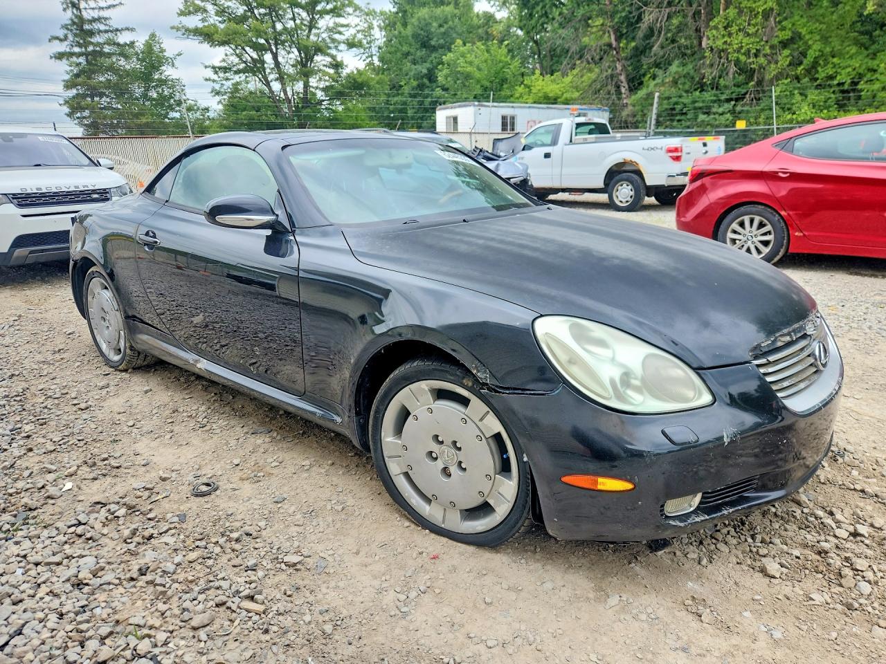 2002 Lexus Sc 430 Black vin: JTHFN48Y020003267