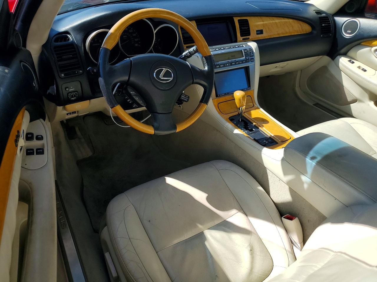 2002 Lexus Sc 430 Red vin: JTHFN48Y020008601
