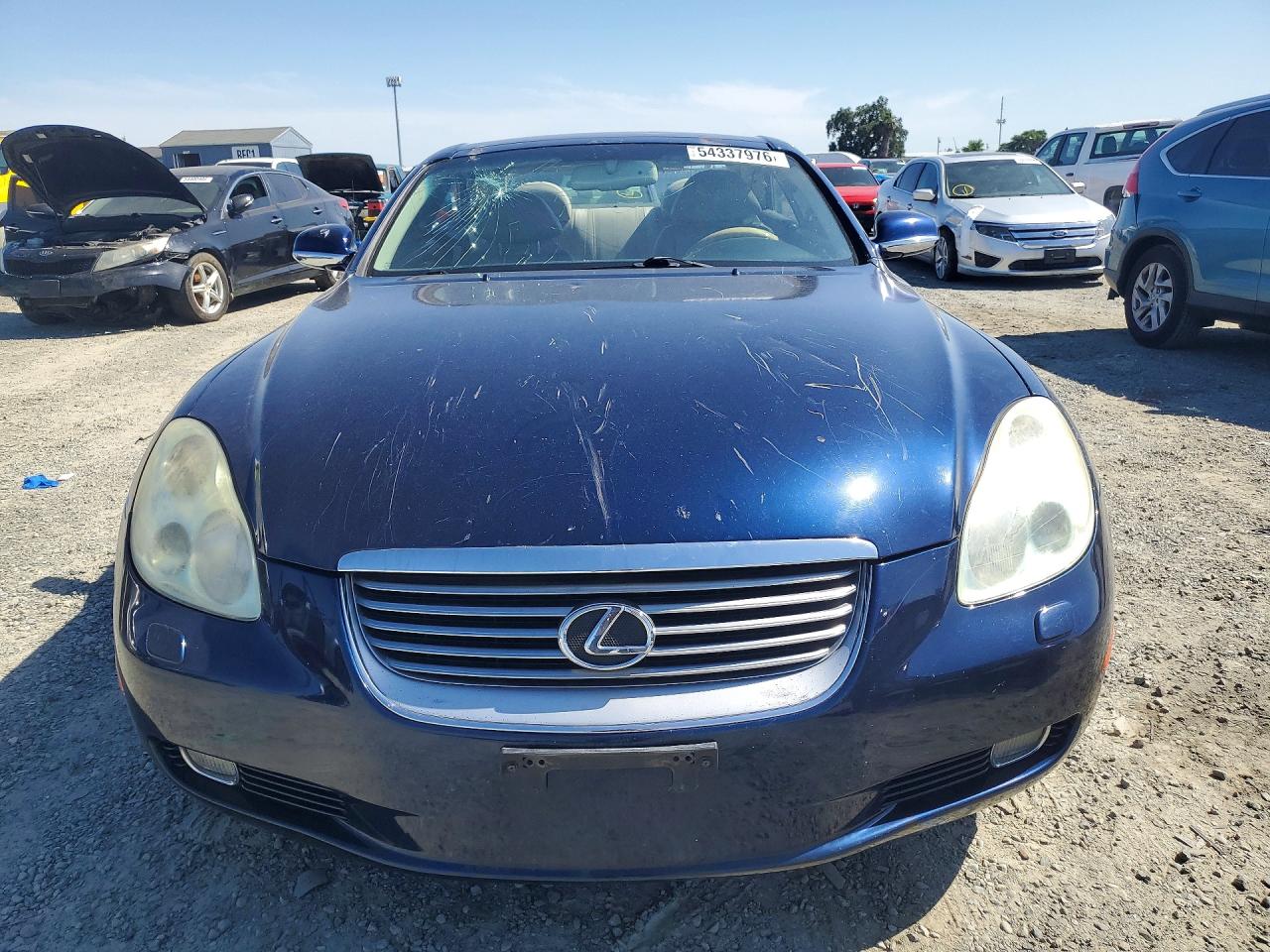 2002 Lexus Sc 430 Blue vin: JTHFN48Y020017234