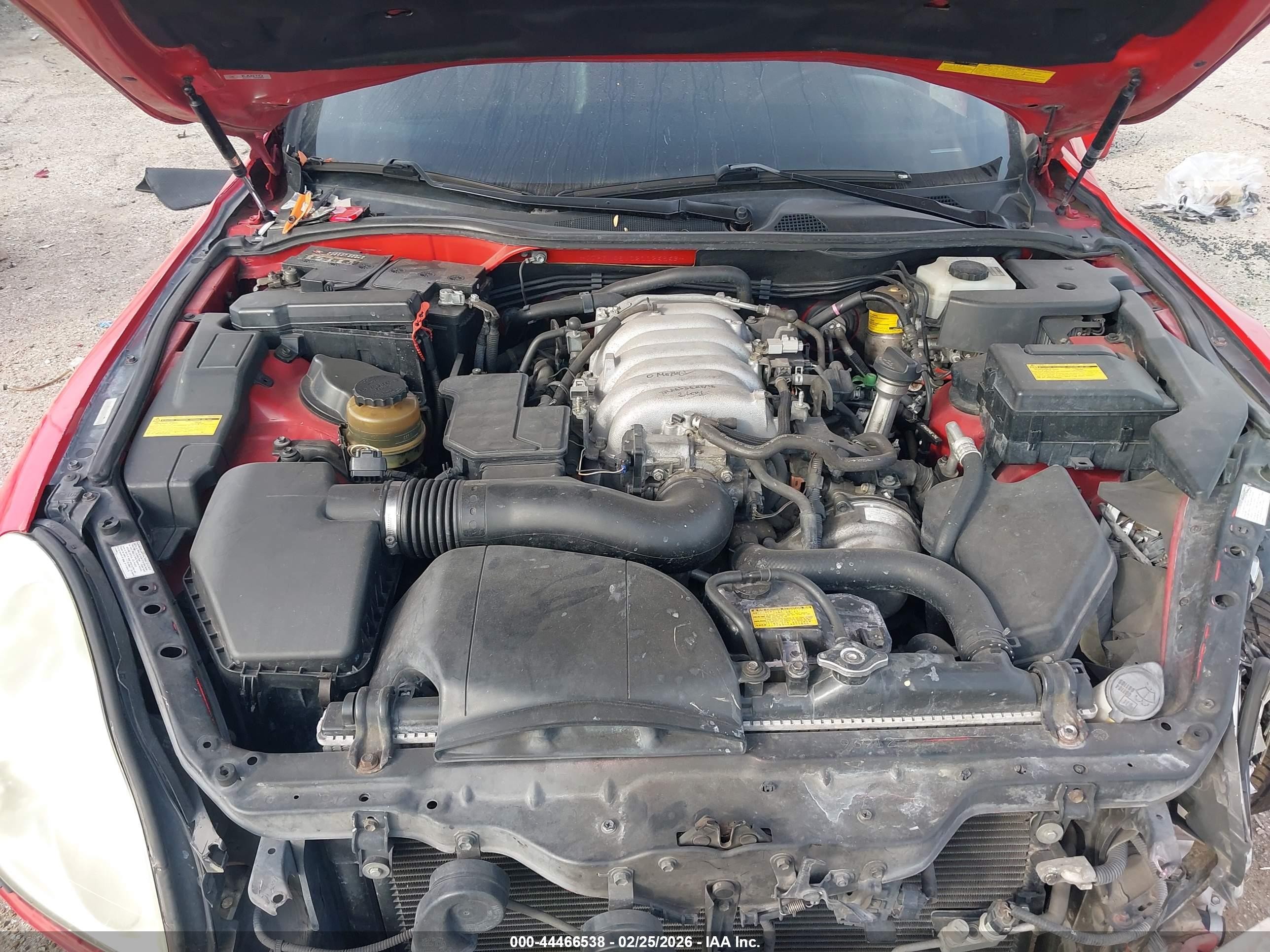 2002 Lexus Sc 430   Red vin: JTHFN48Y020026869