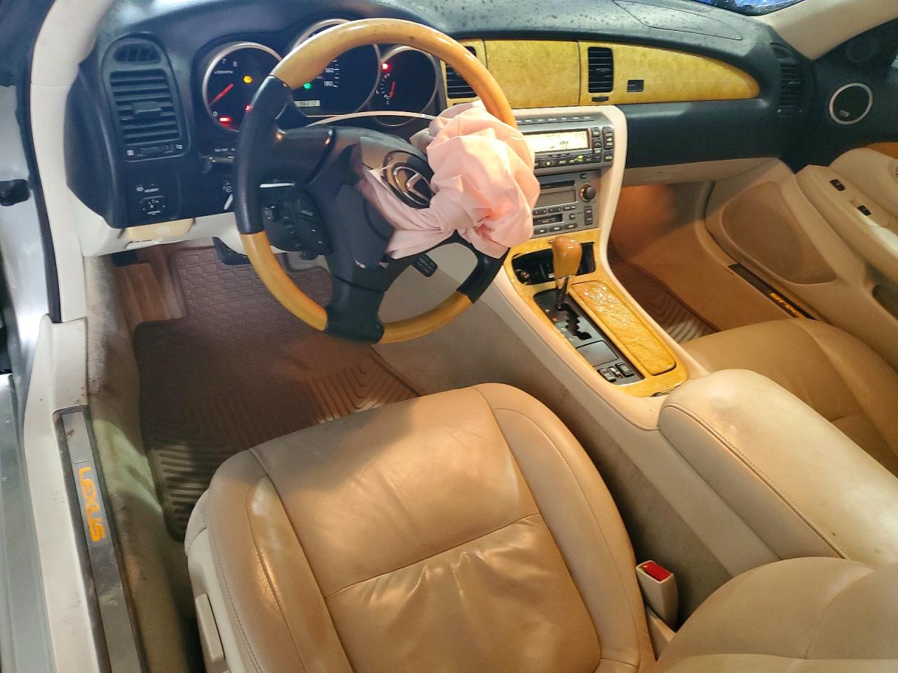 2004 Lexus Sc 430 Silver vin: JTHFN48Y040051869