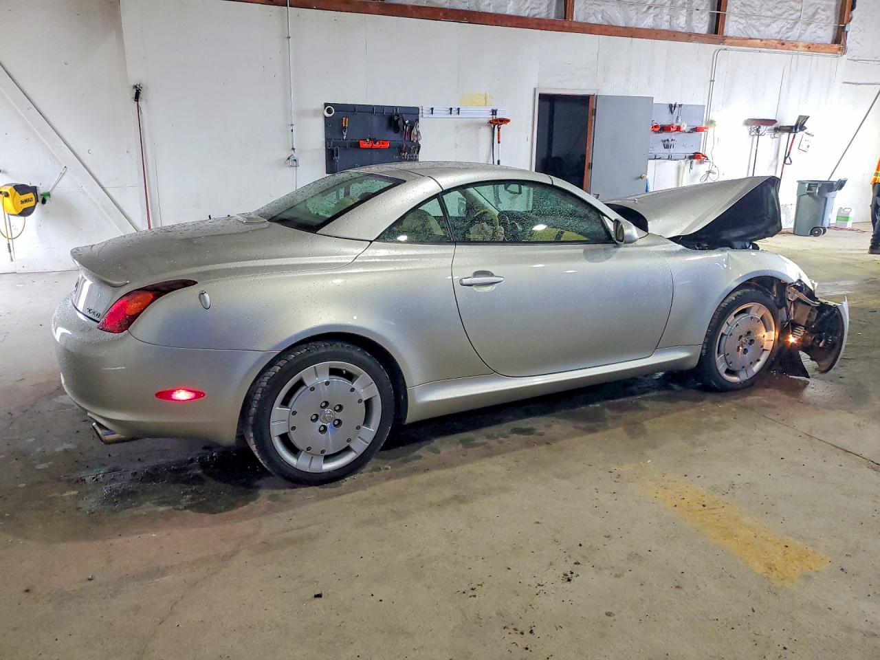 2004 Lexus Sc 430 Silver vin: JTHFN48Y040051869