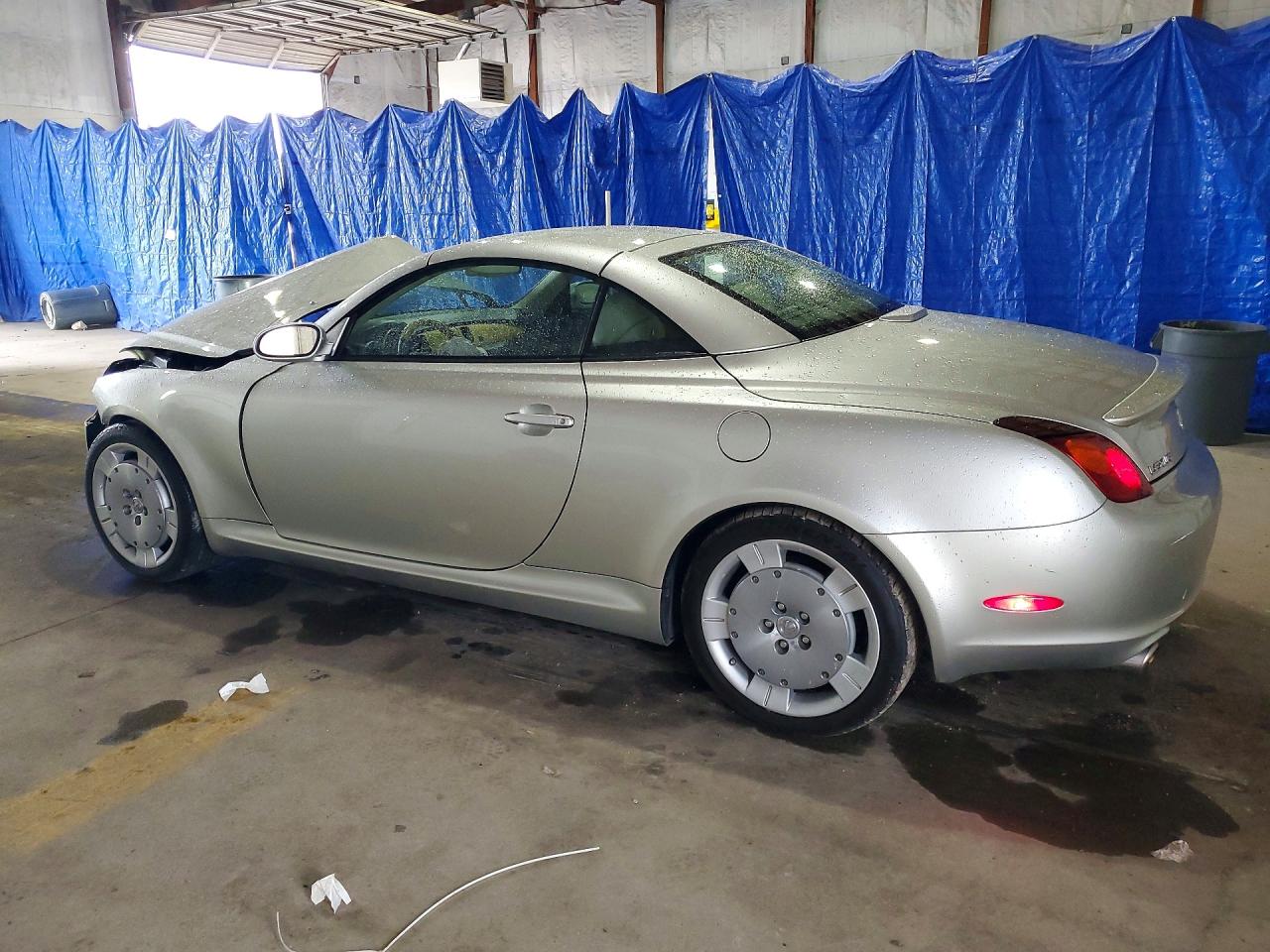 2004 Lexus Sc 430 Silver vin: JTHFN48Y040051869