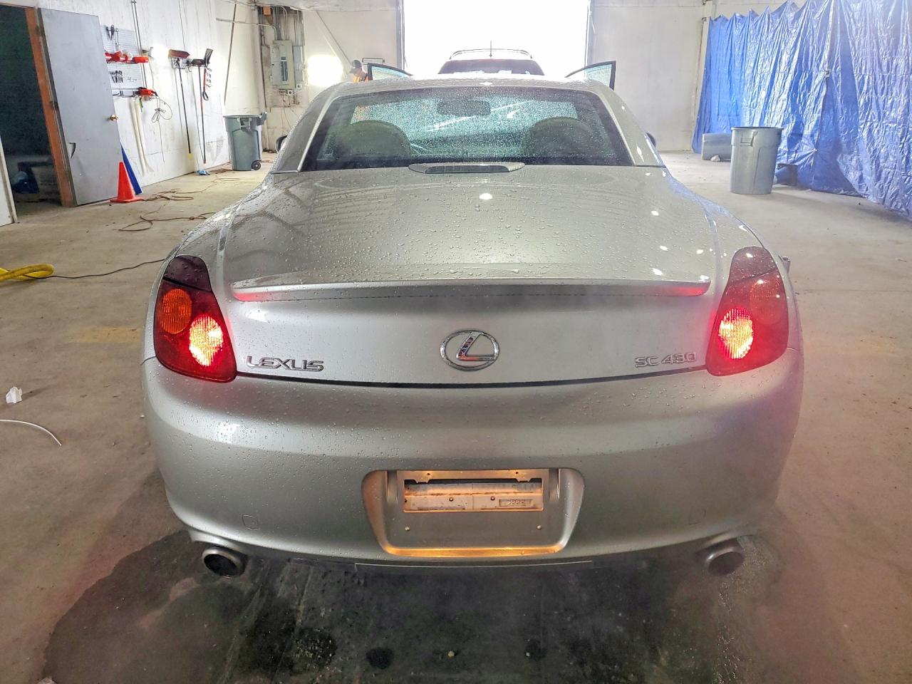2004 Lexus Sc 430 Silver vin: JTHFN48Y040051869