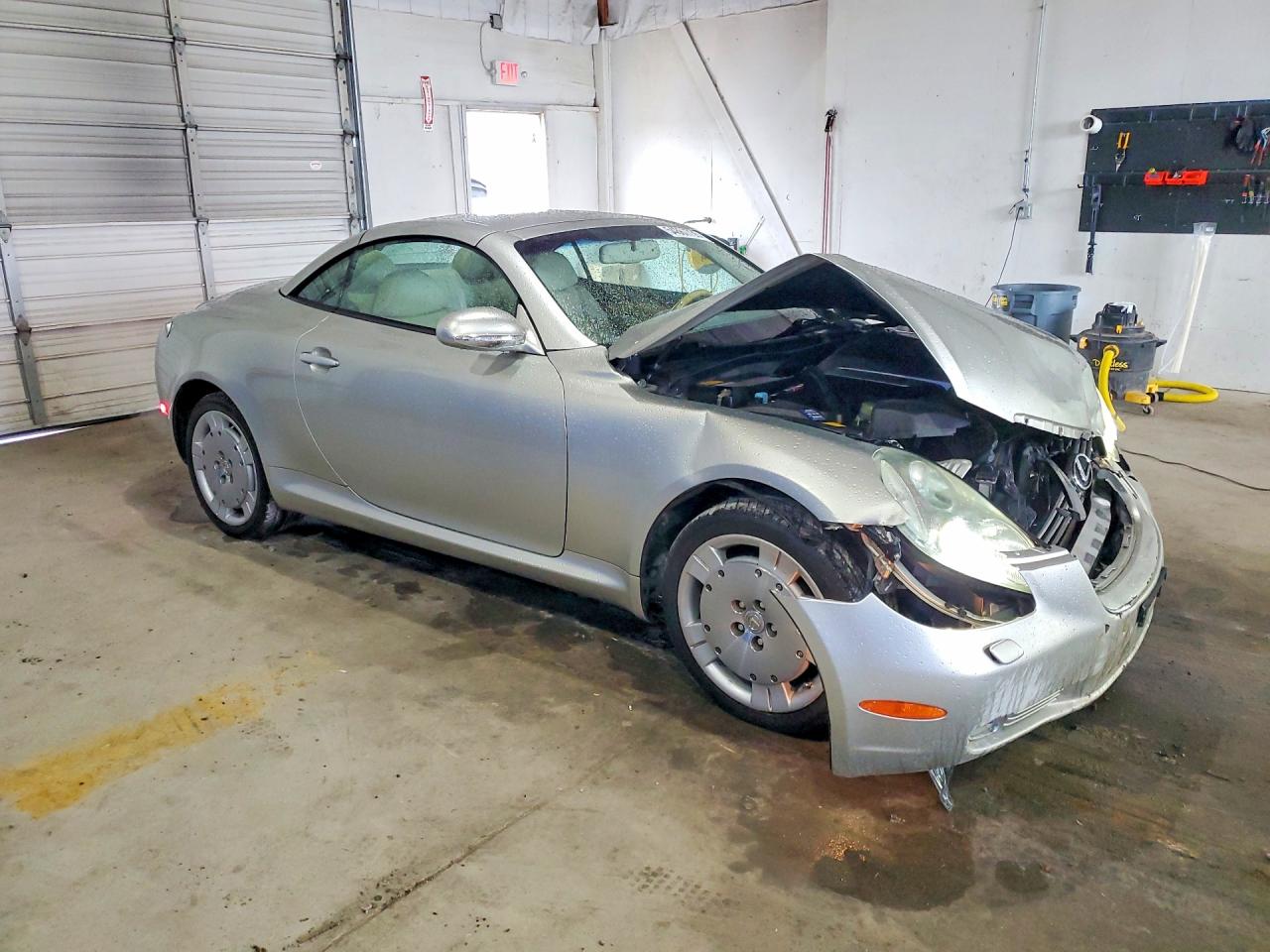 2004 Lexus Sc 430 Silver vin: JTHFN48Y040051869