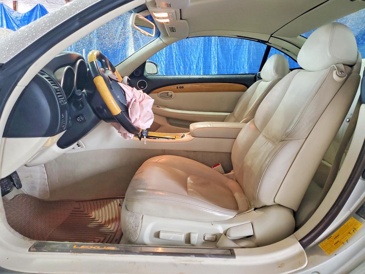 2004 Lexus Sc 430 Silver vin: JTHFN48Y040051869