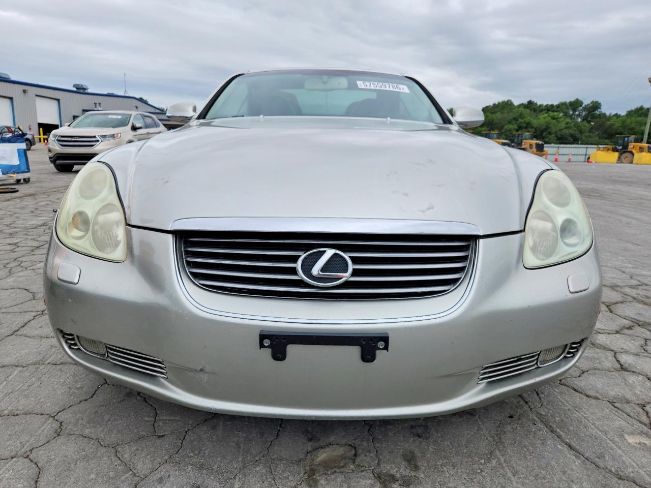 2005 Lexus Sc 430 Silver vin: JTHFN48Y050069533