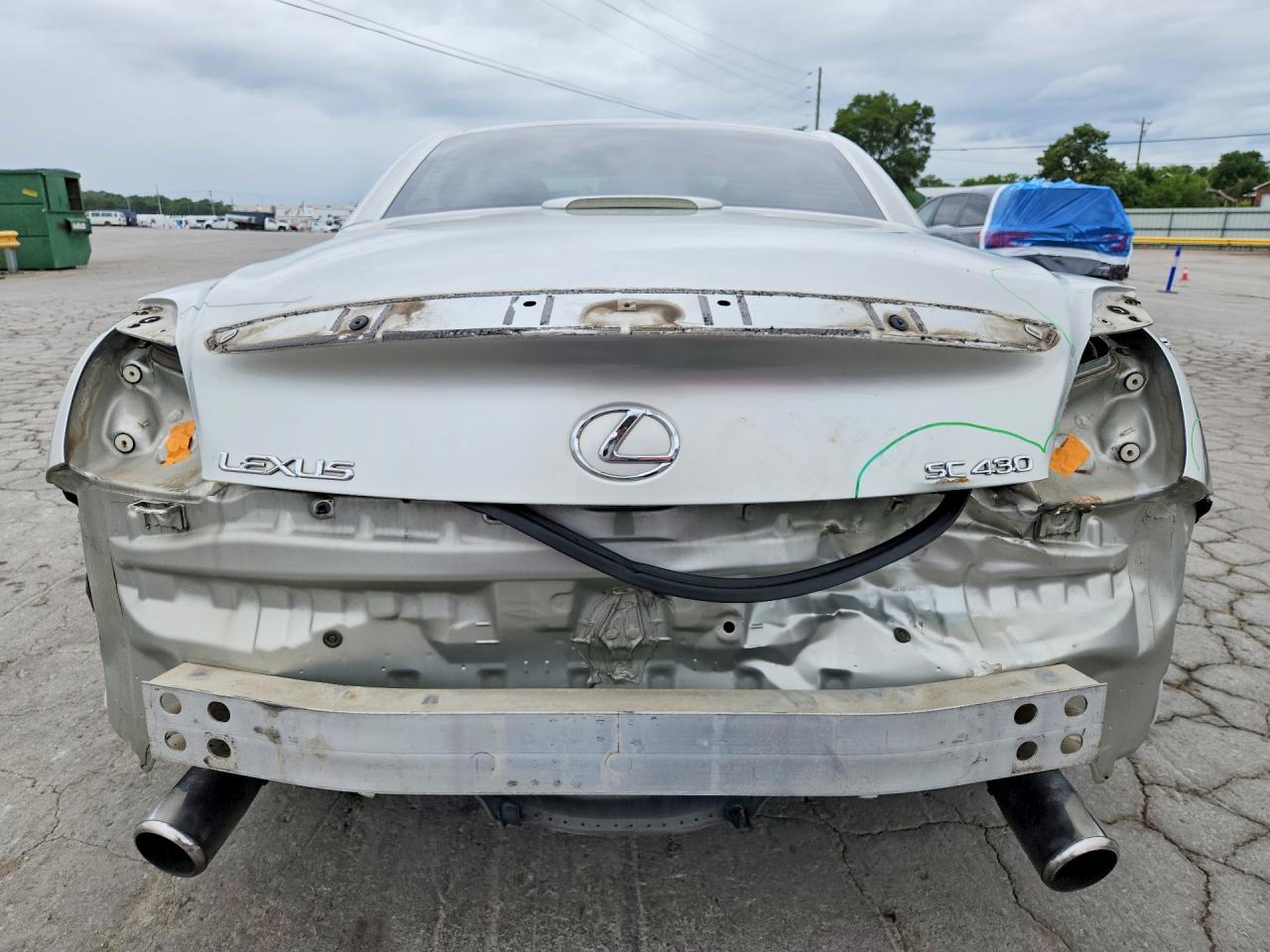 2005 Lexus Sc 430 Silver vin: JTHFN48Y050069533