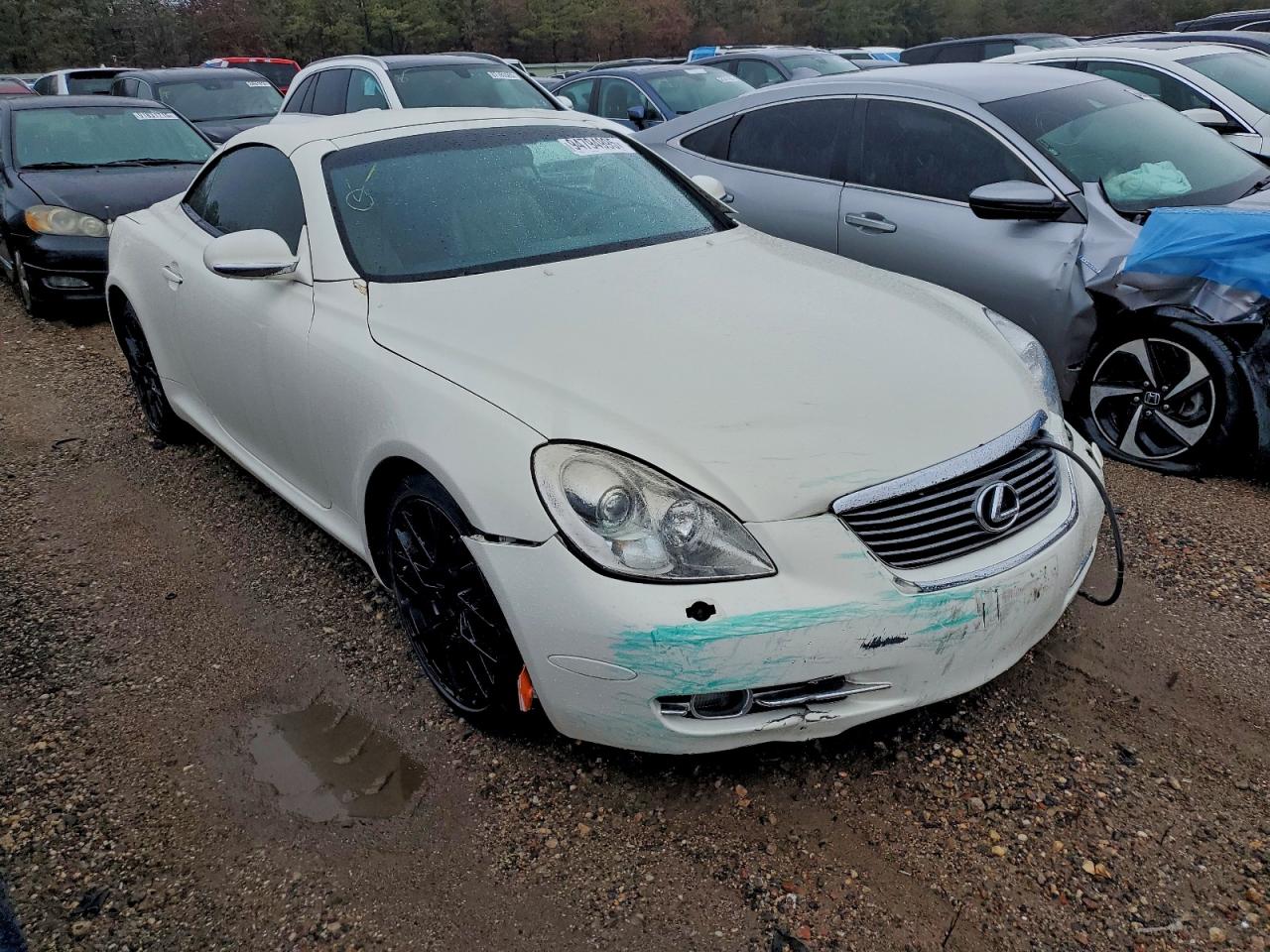 2006 Lexus Sc 430 White vin: JTHFN48Y069006316