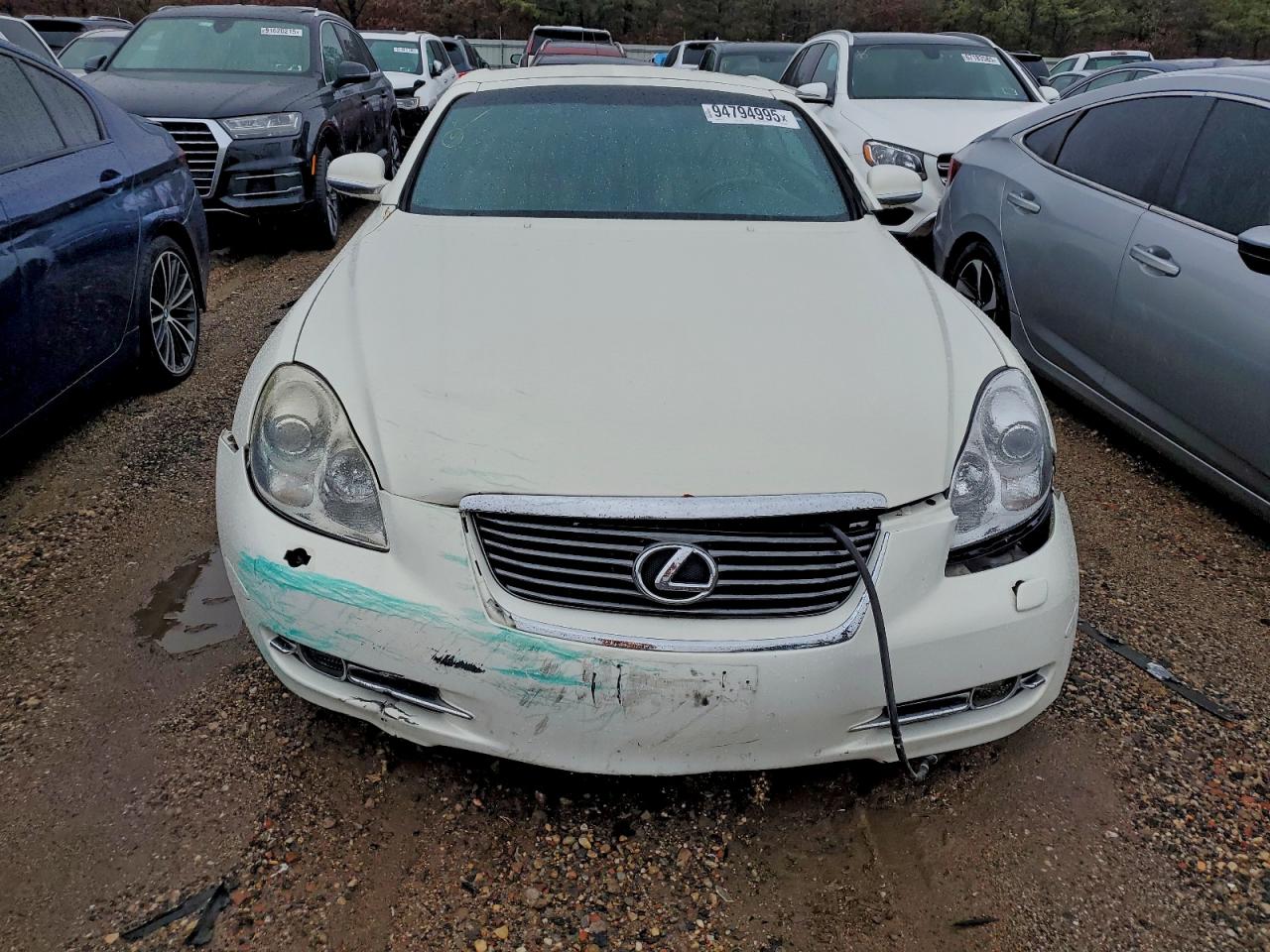 2006 Lexus Sc 430 White vin: JTHFN48Y069006316