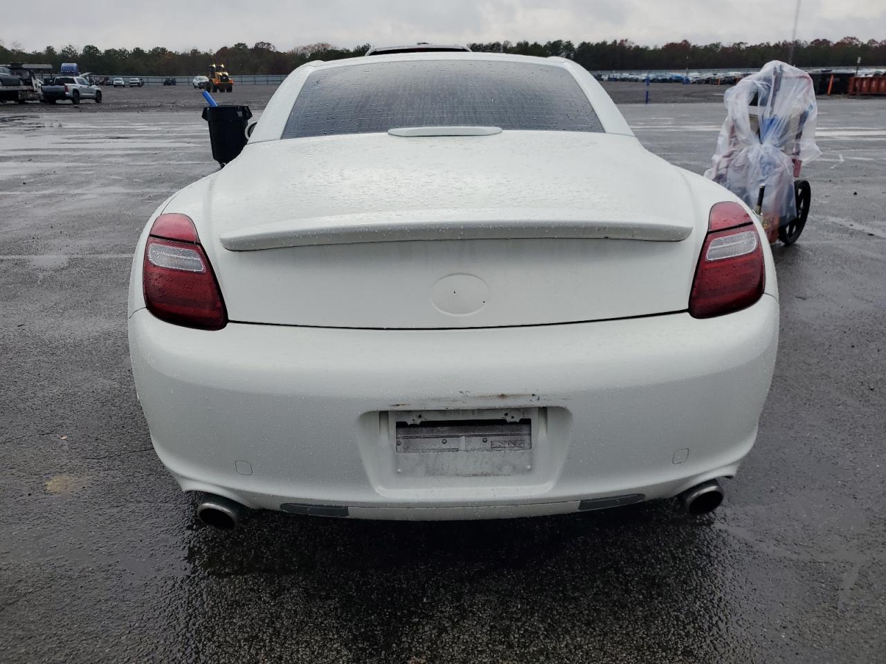 2006 Lexus Sc 430 White vin: JTHFN48Y069006316
