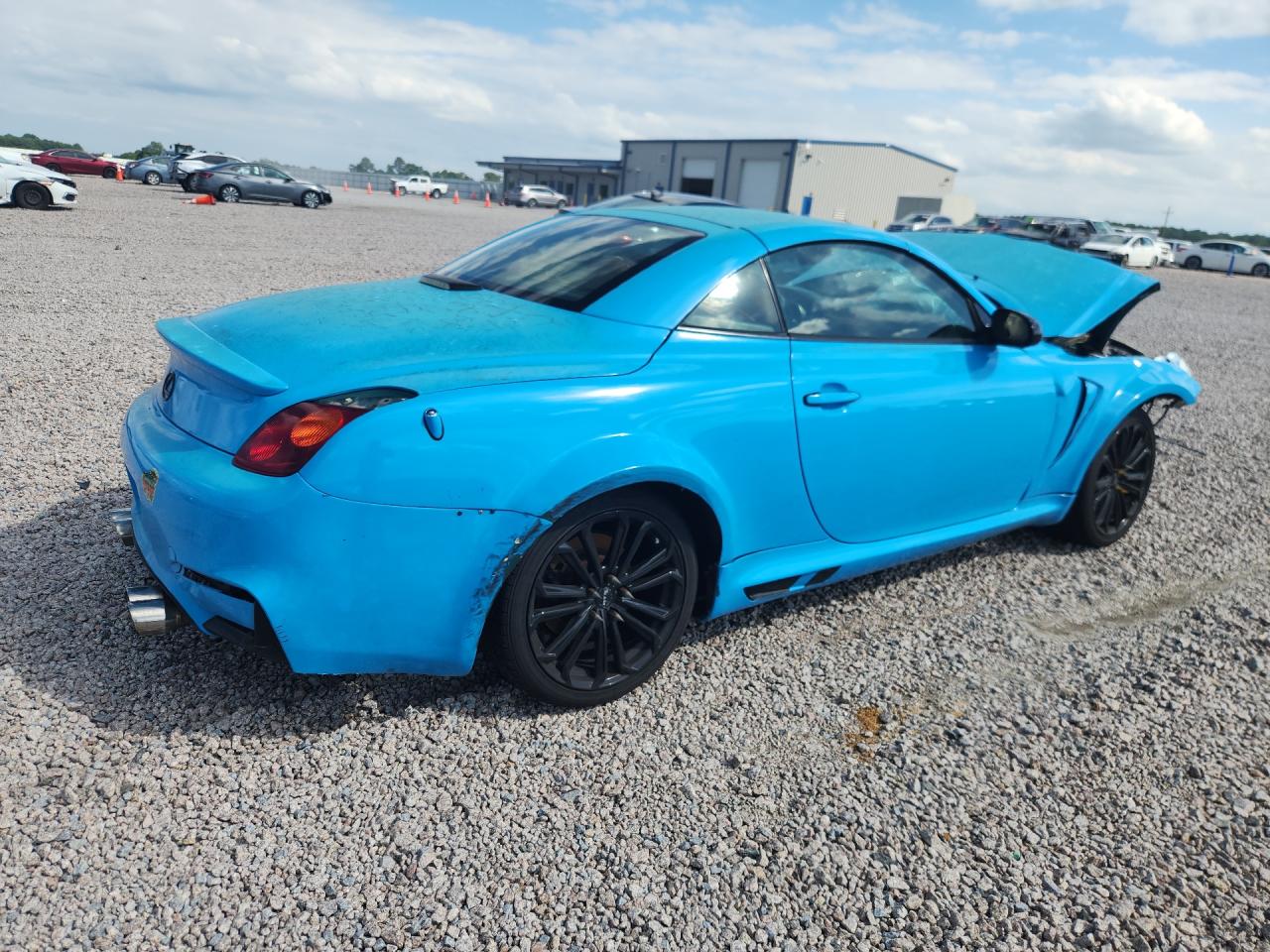 2002 Lexus Sc 430 Синий vin: JTHFN48Y120004329
