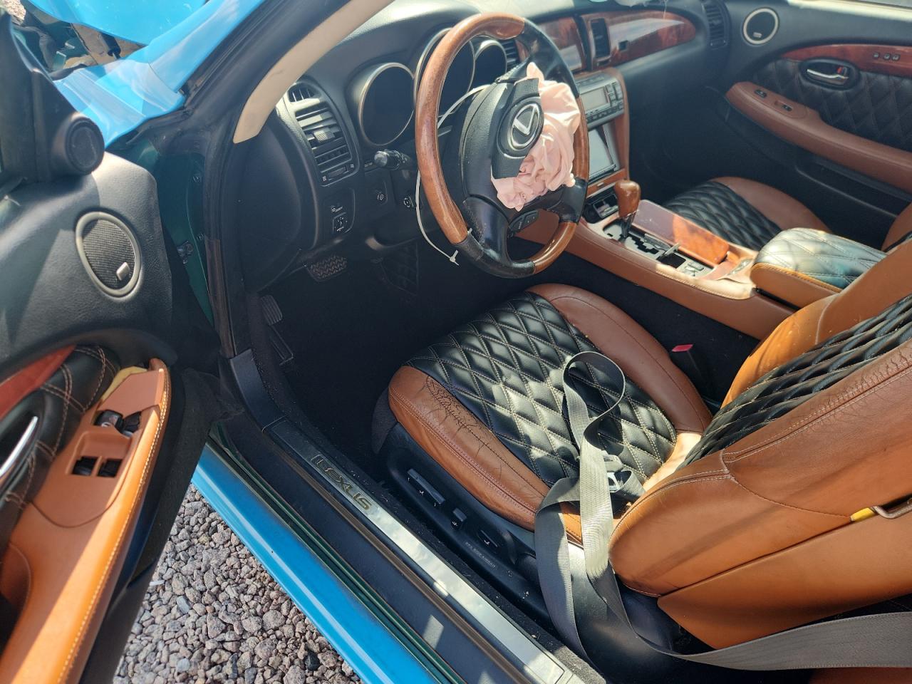 2002 Lexus Sc 430 Синий vin: JTHFN48Y120004329