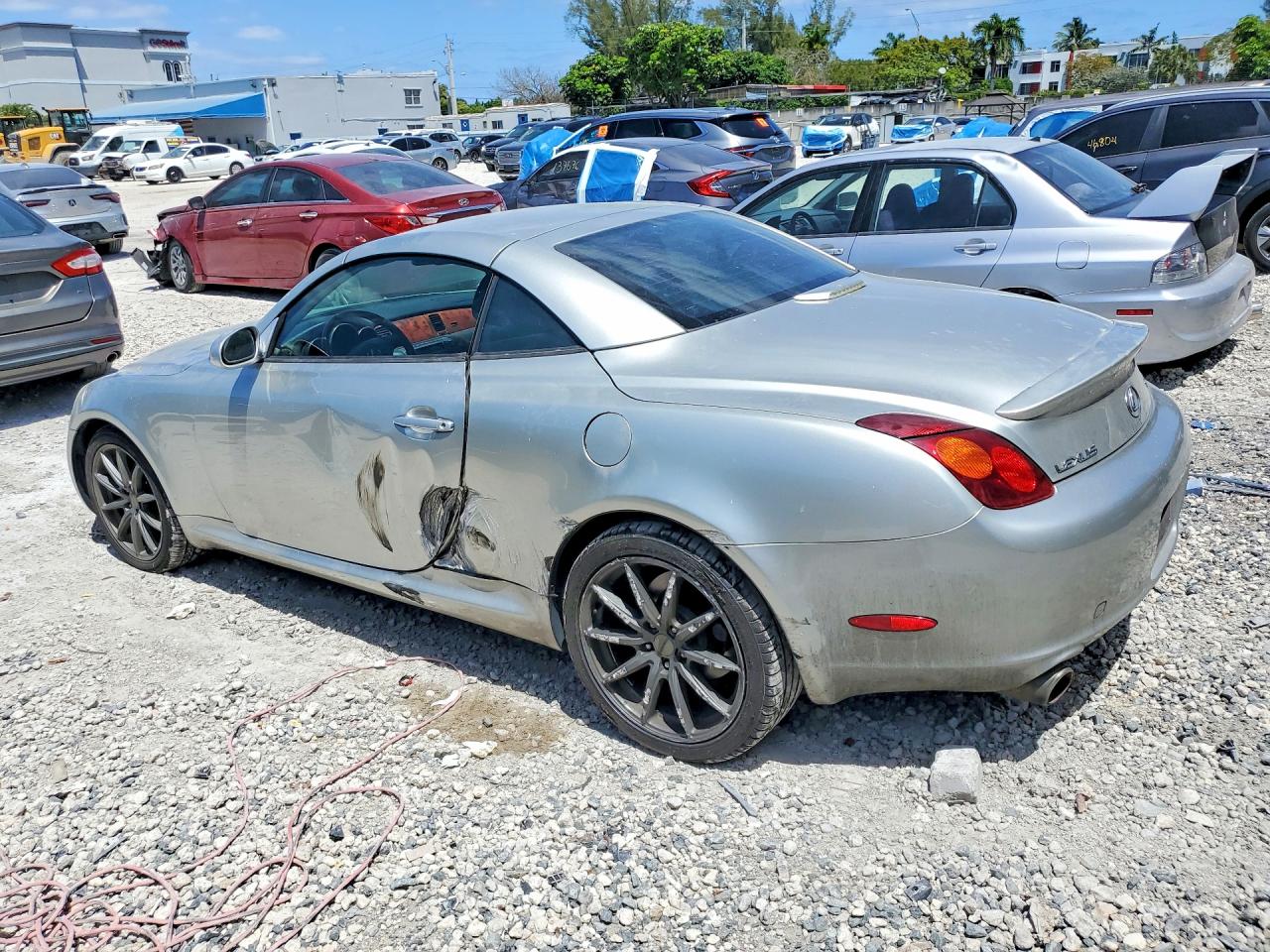 2002 Lexus Sc 430 Base Серебряный vin: JTHFN48Y120007019