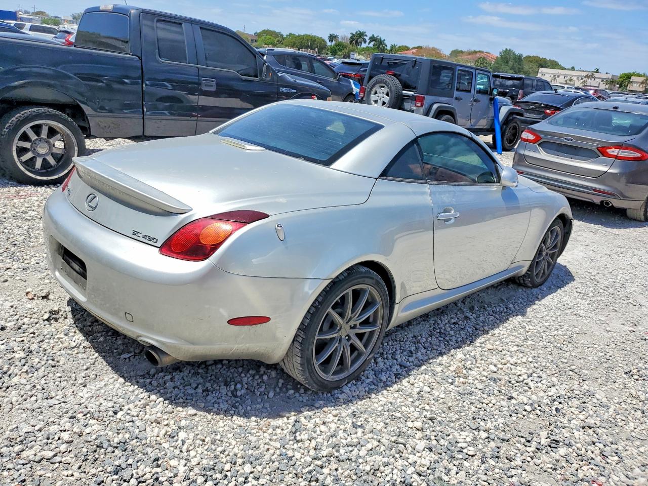 2002 Lexus Sc 430 Base Серебряный vin: JTHFN48Y120007019