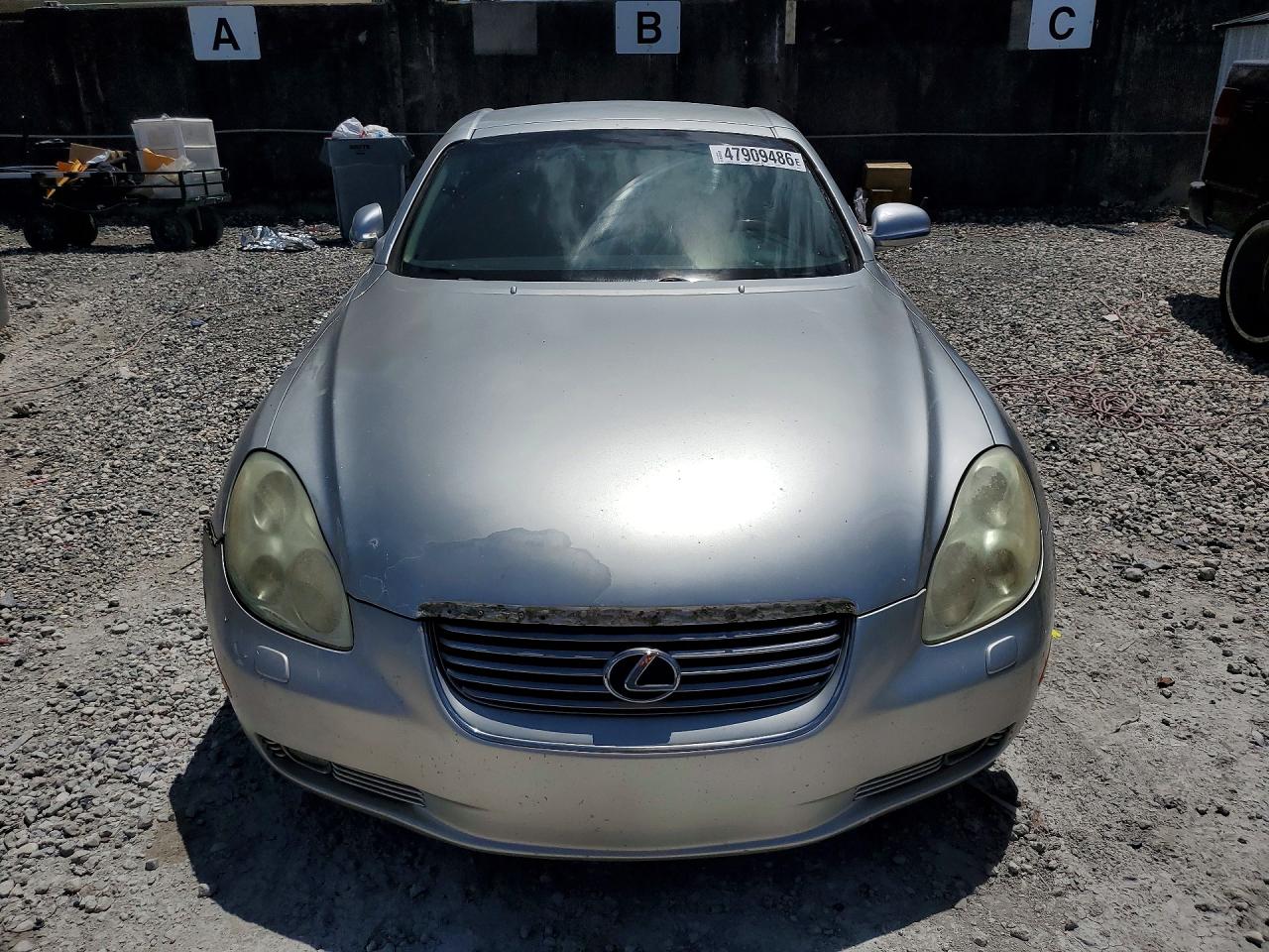 2002 Lexus Sc 430 Base Серебряный vin: JTHFN48Y120007019